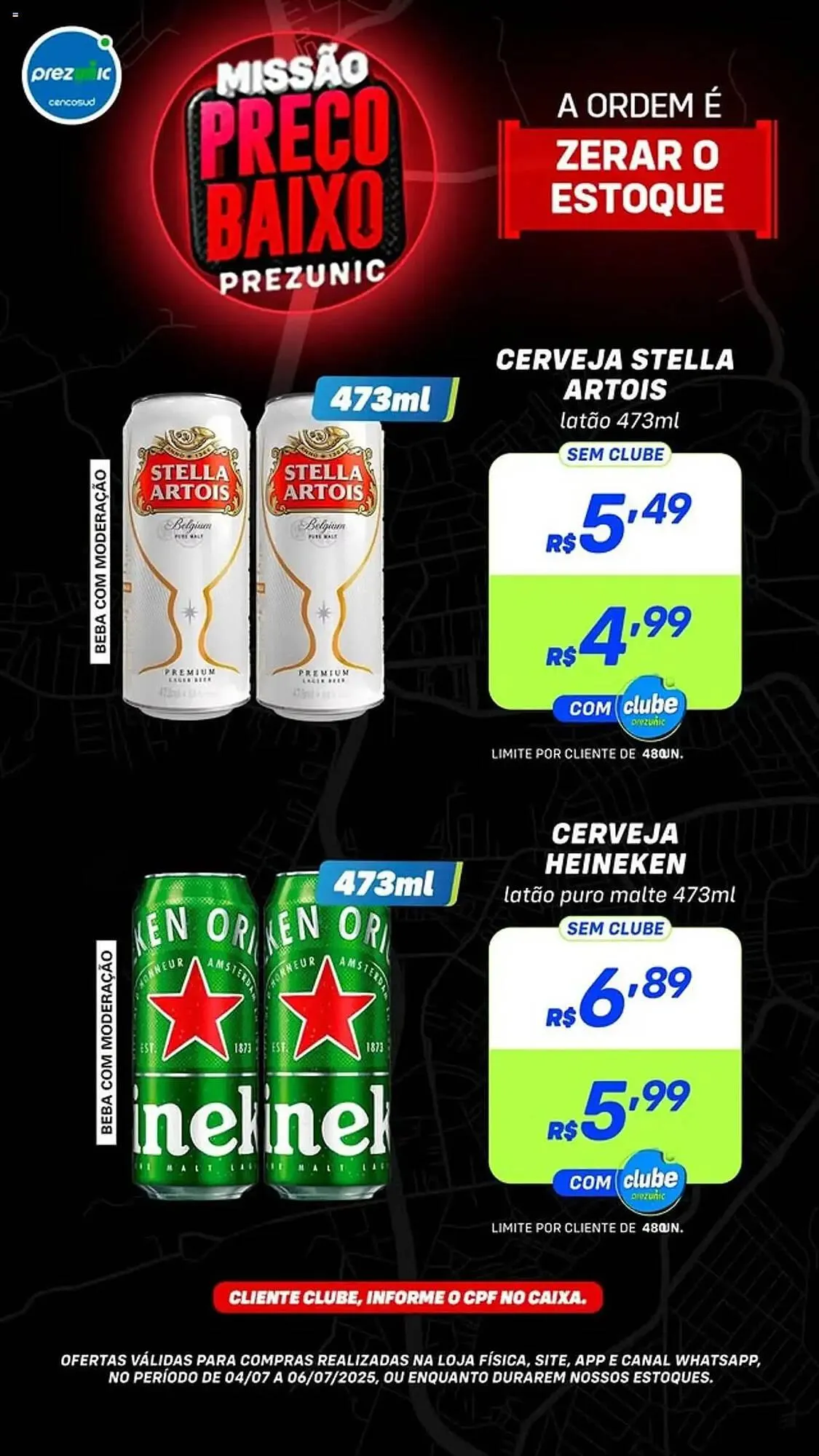 Encarte de Catálogo Prezunic 4 de julho até 6 de julho 2025 - Pagina 7