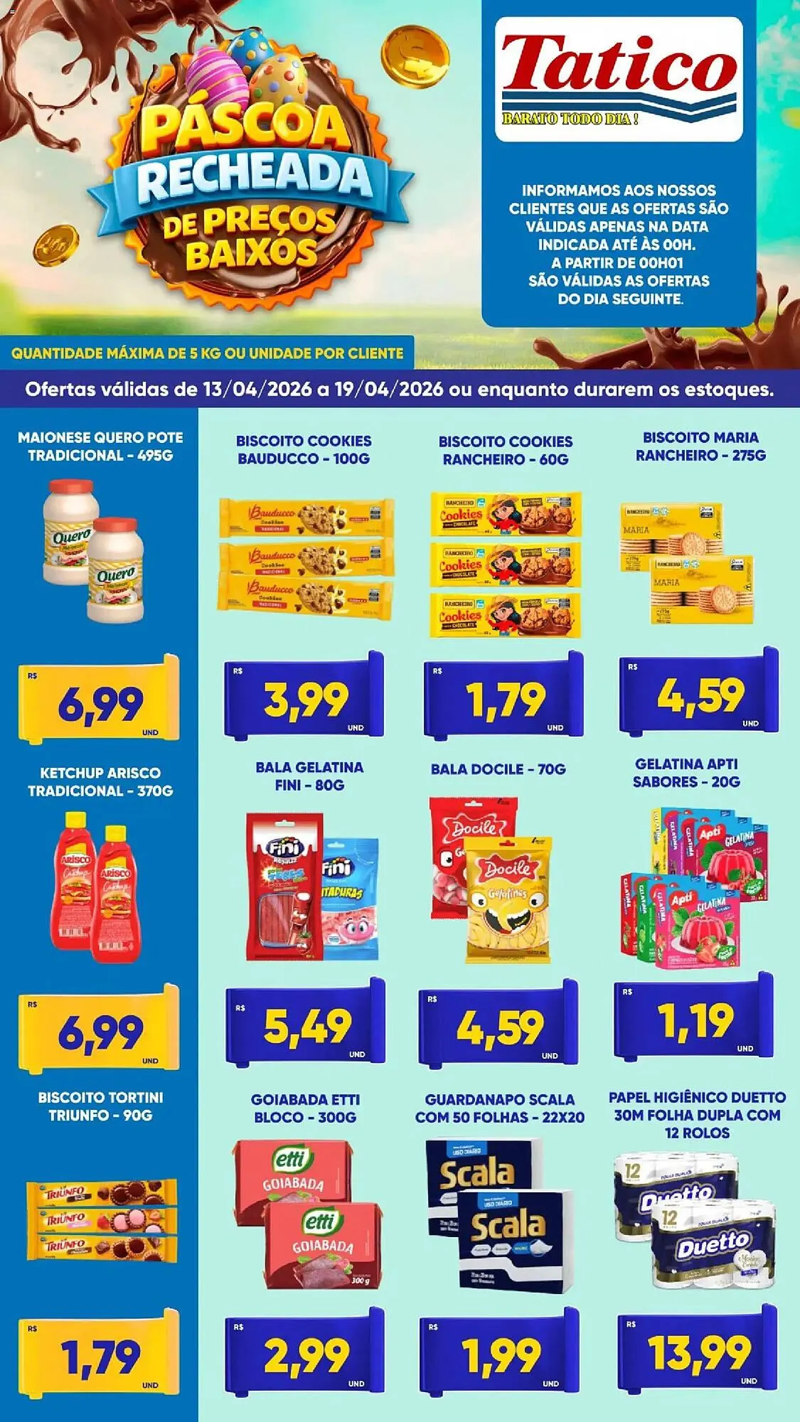 Encarte de Tabloide Tatico 13 de abril até 19 de abril 2026 - Pagina 4