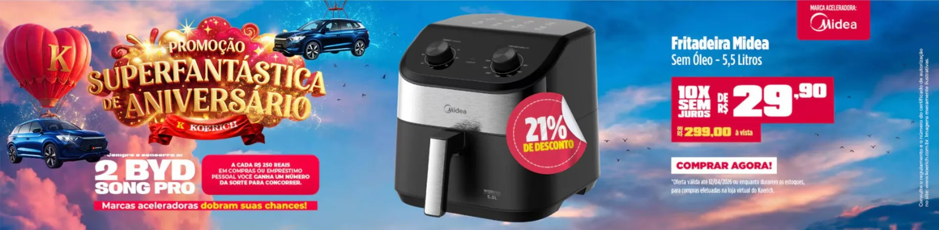 Encarte de Catálogo Lojas Koerich 8 de abril até 12 de abril 2026 - Pagina 5