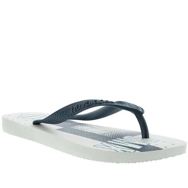 Chinelo Havaianas Top Athletic Branco