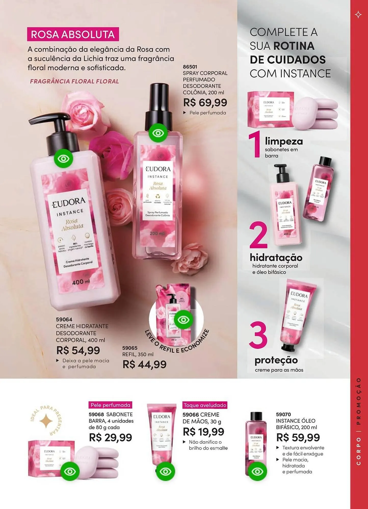 Encarte de Catálogo Eudora 4 de junho até 30 de junho 2025 - Pagina 71