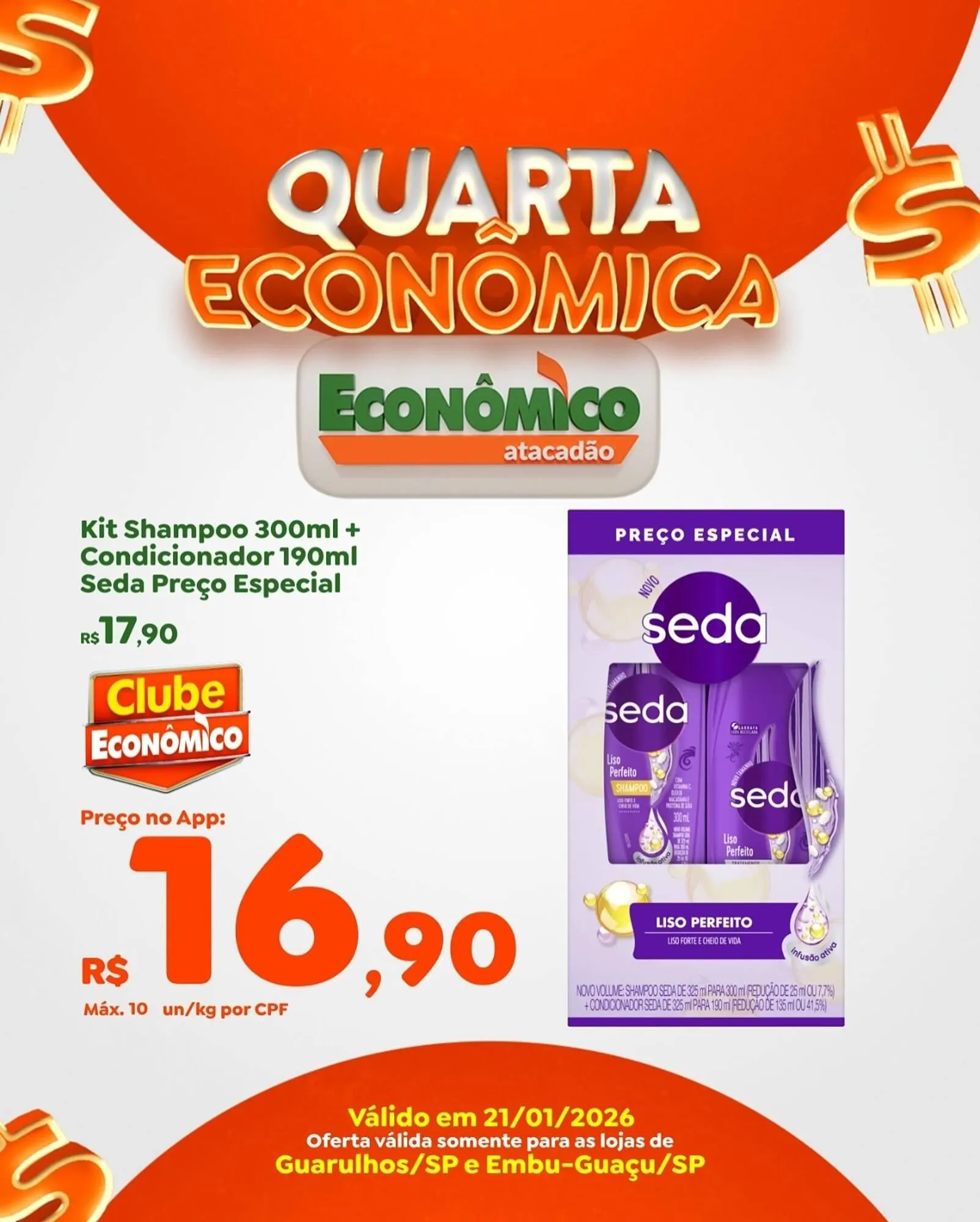 Encarte de Catálogo Econômico Atacadão 21 de janeiro até 21 de janeiro 2026 - Pagina 4