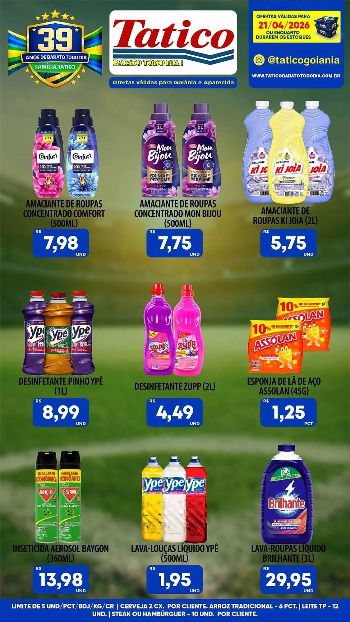 Encarte de Tabloide Tatico 21 de abril até 21 de abril 2026 - Pagina 26