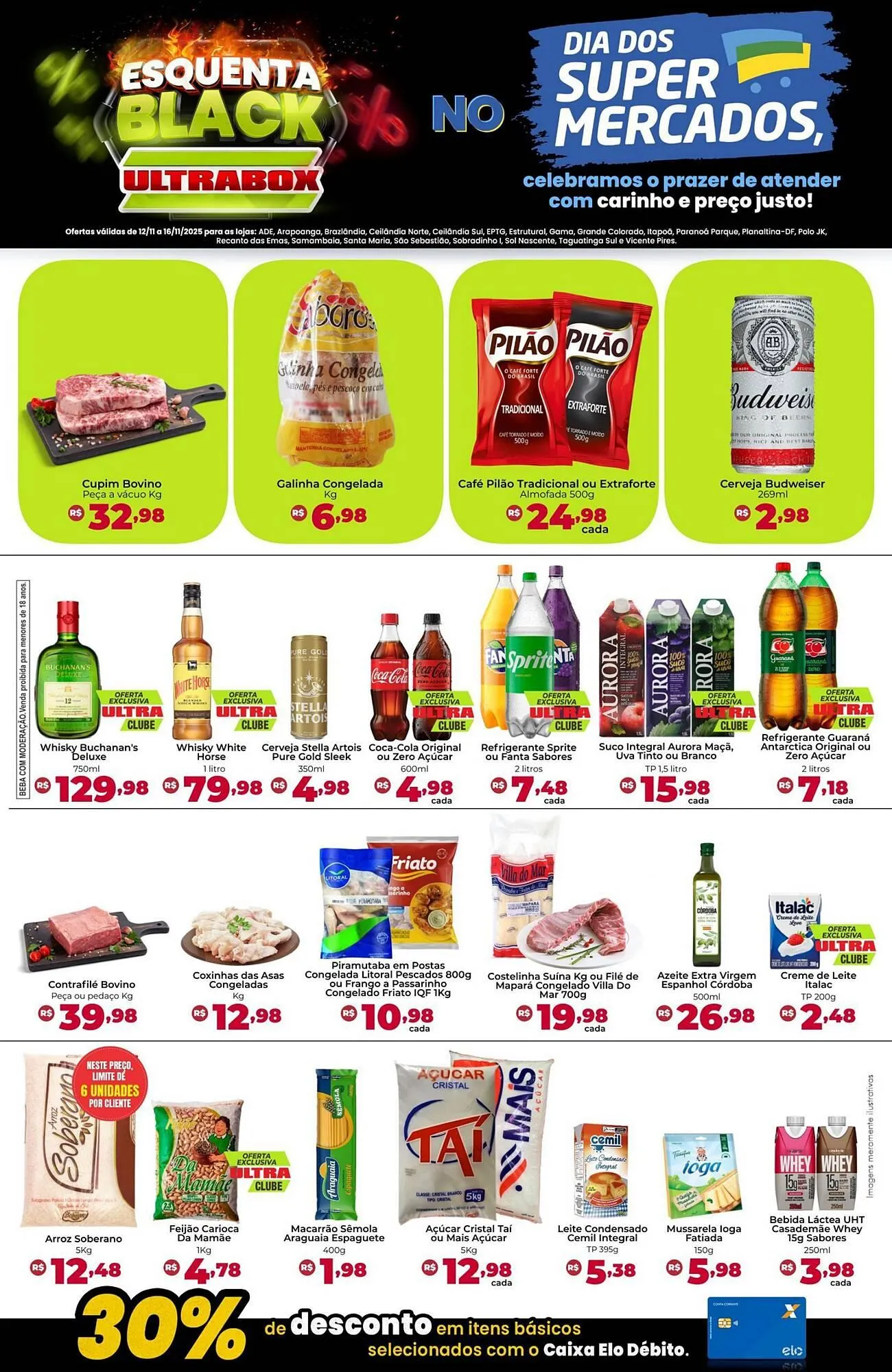 Encarte de Panfleto Ultrabox 12 de novembro até 16 de novembro 2025 - Pagina 1