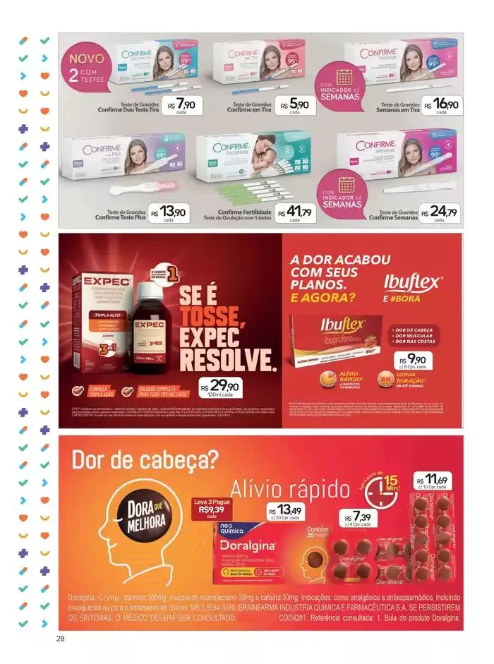 Encarte de Ofertas Especiais Drogal 31 de março até 4 de maio 2025 - Pagina 28