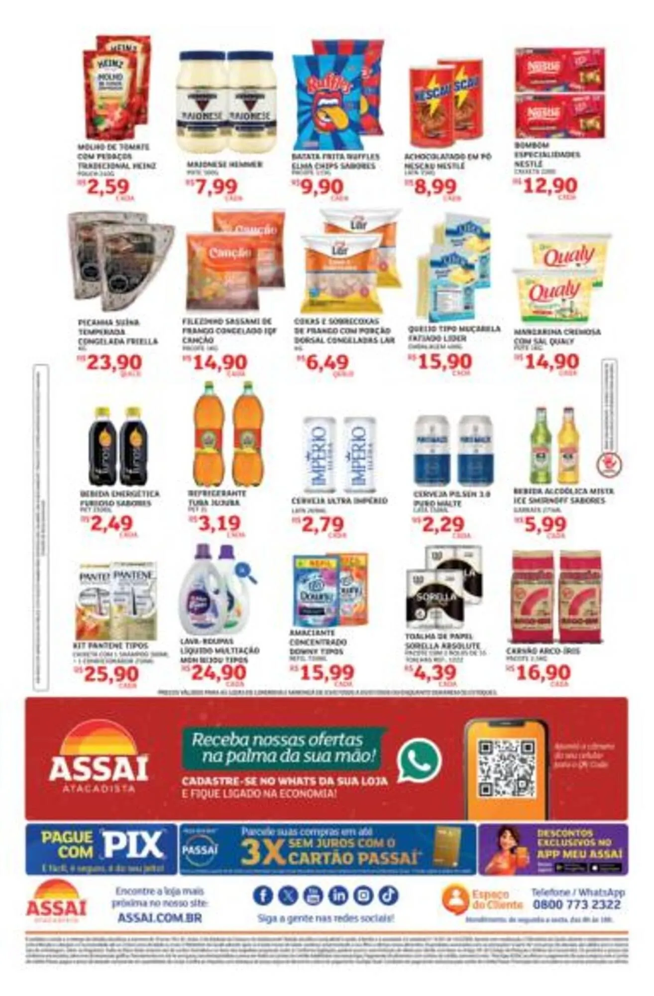 Encarte de Encarte Assaí Atacadista 3 de julho até 6 de julho 2026 - Pagina 2