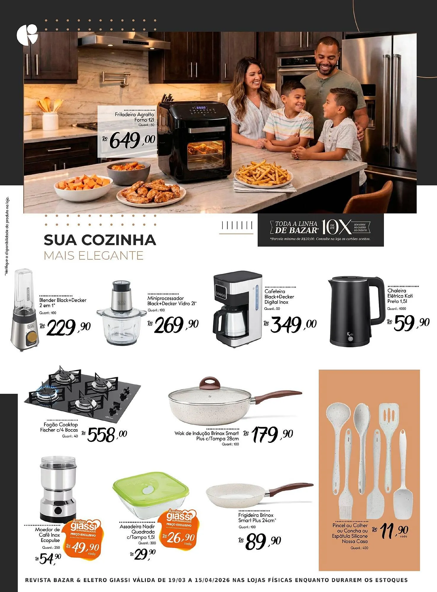 Encarte de Encarte Giassi Supermercados 19 de março até 15 de abril 2026 - Pagina 2