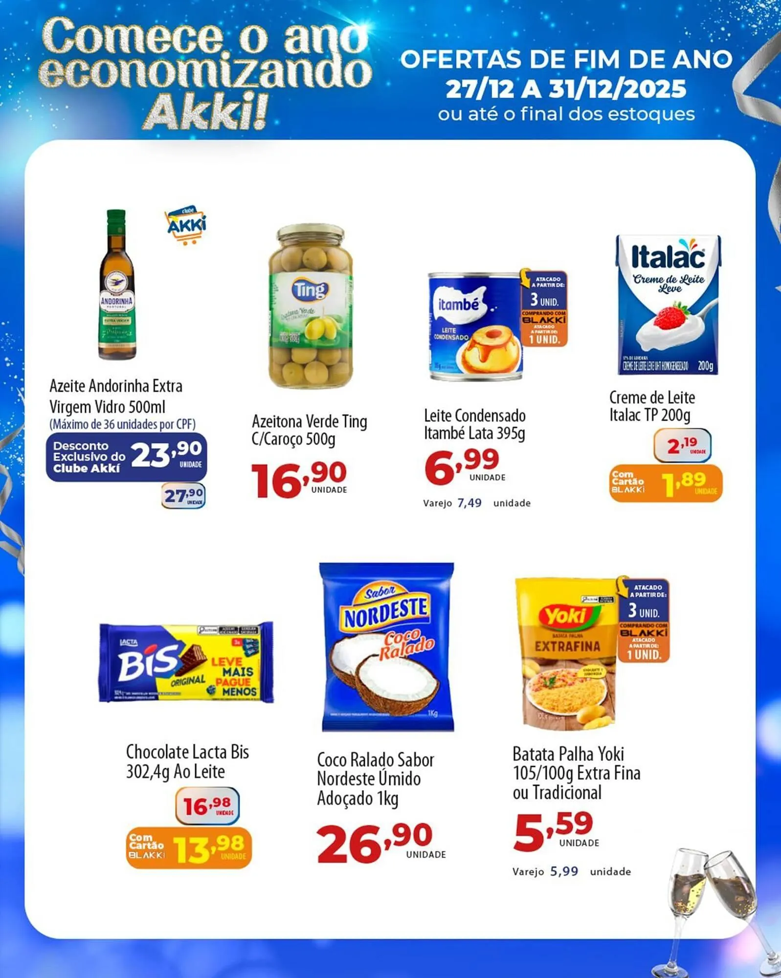 Encarte de Folheto Akki Atacadista 27 de dezembro até 31 de dezembro 2025 - Pagina 3