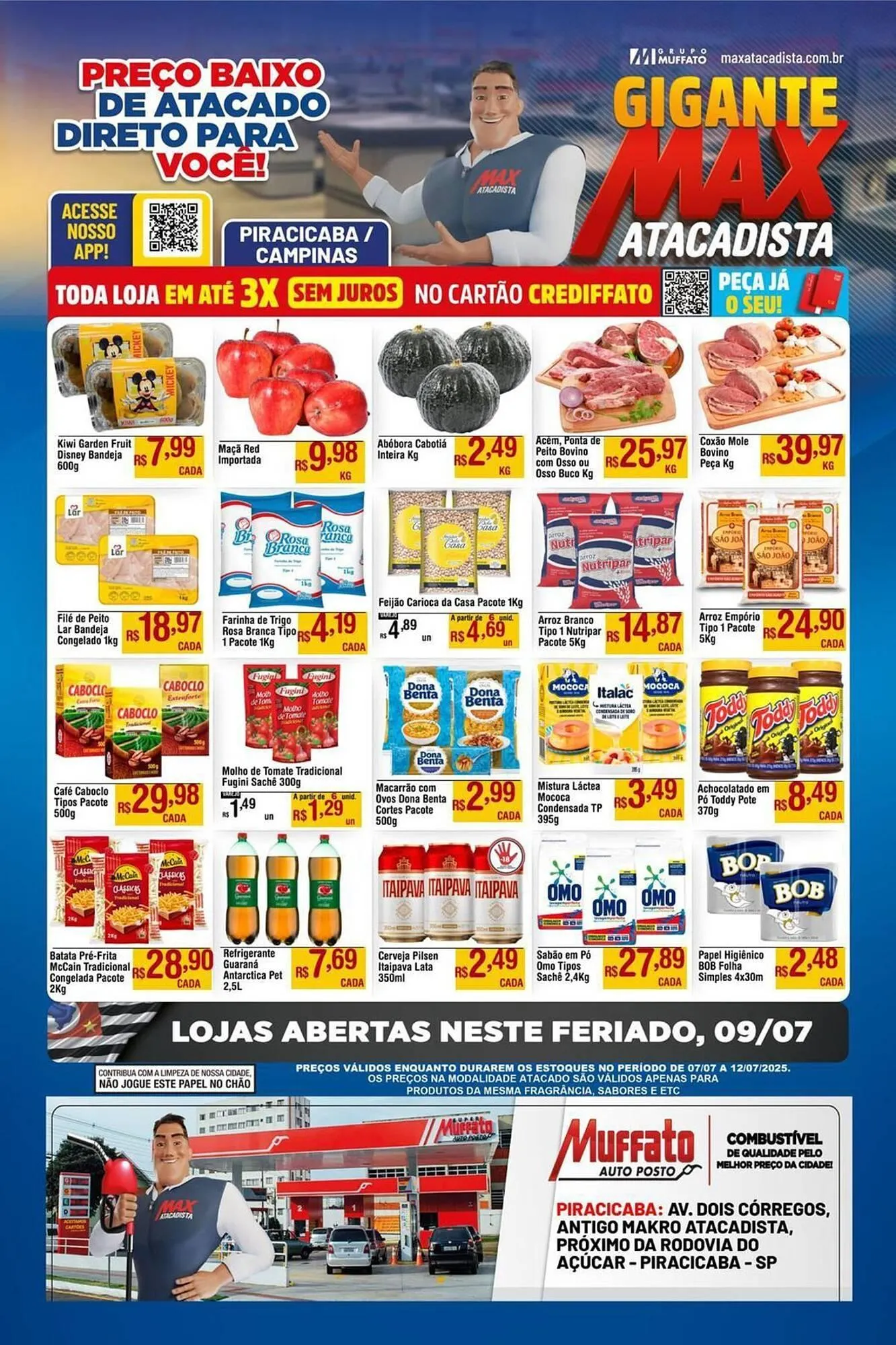 Encarte de Catálogo Max Atacadista 7 de julho até 12 de julho 2025 - Pagina 1