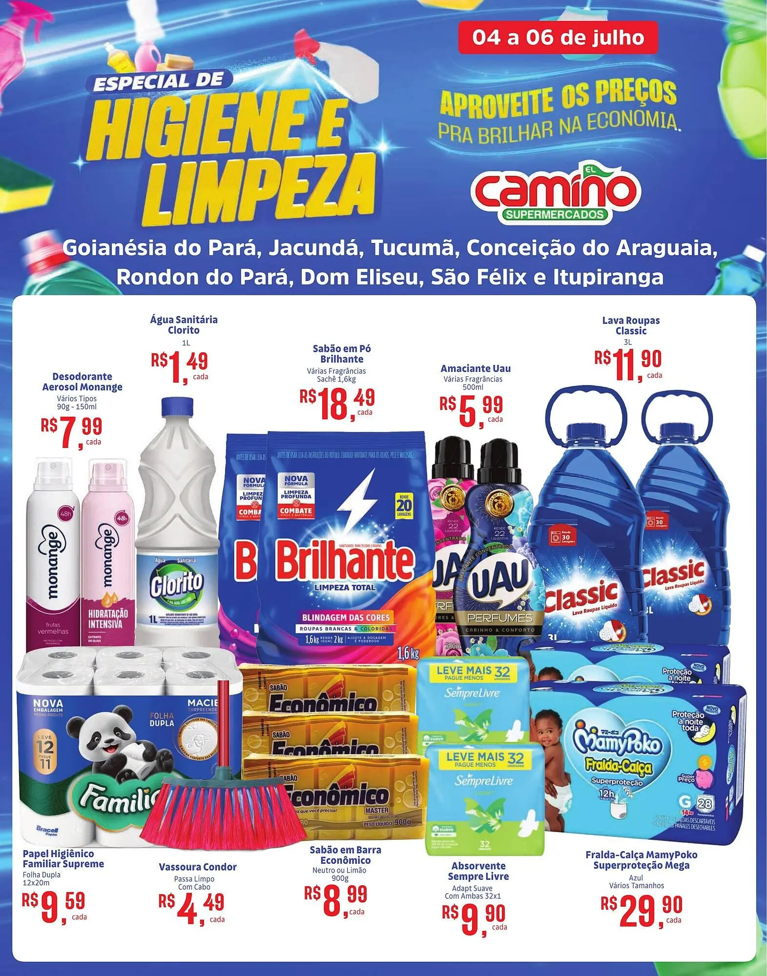 Encarte de Catálogo Camiño supermercados 4 de julho até 6 de julho 2025 - Pagina 1