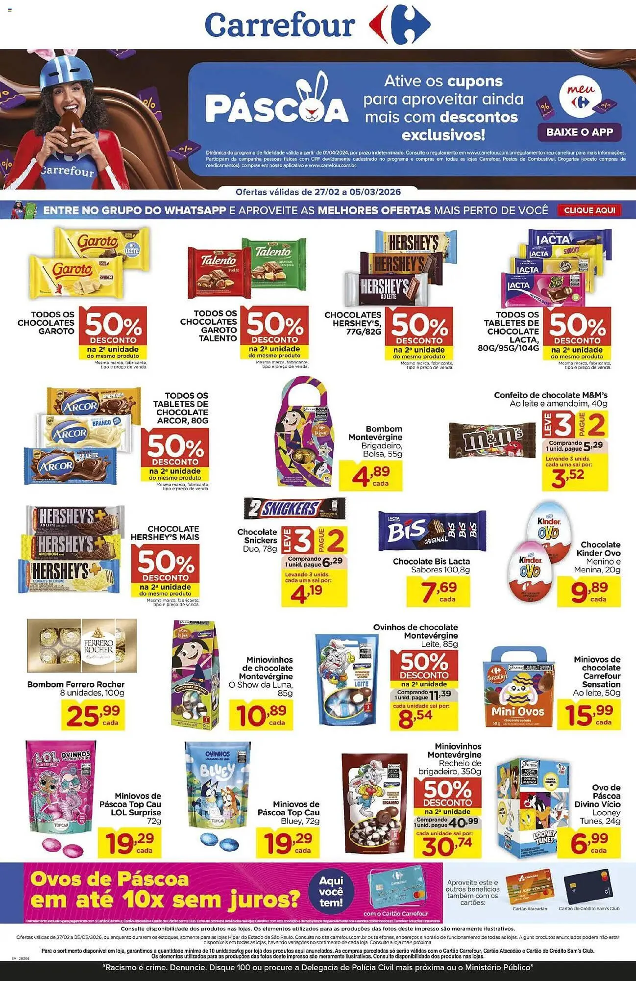 Encarte de Folheto Carrefour 27 de fevereiro até 5 de março 2026 - Pagina 1