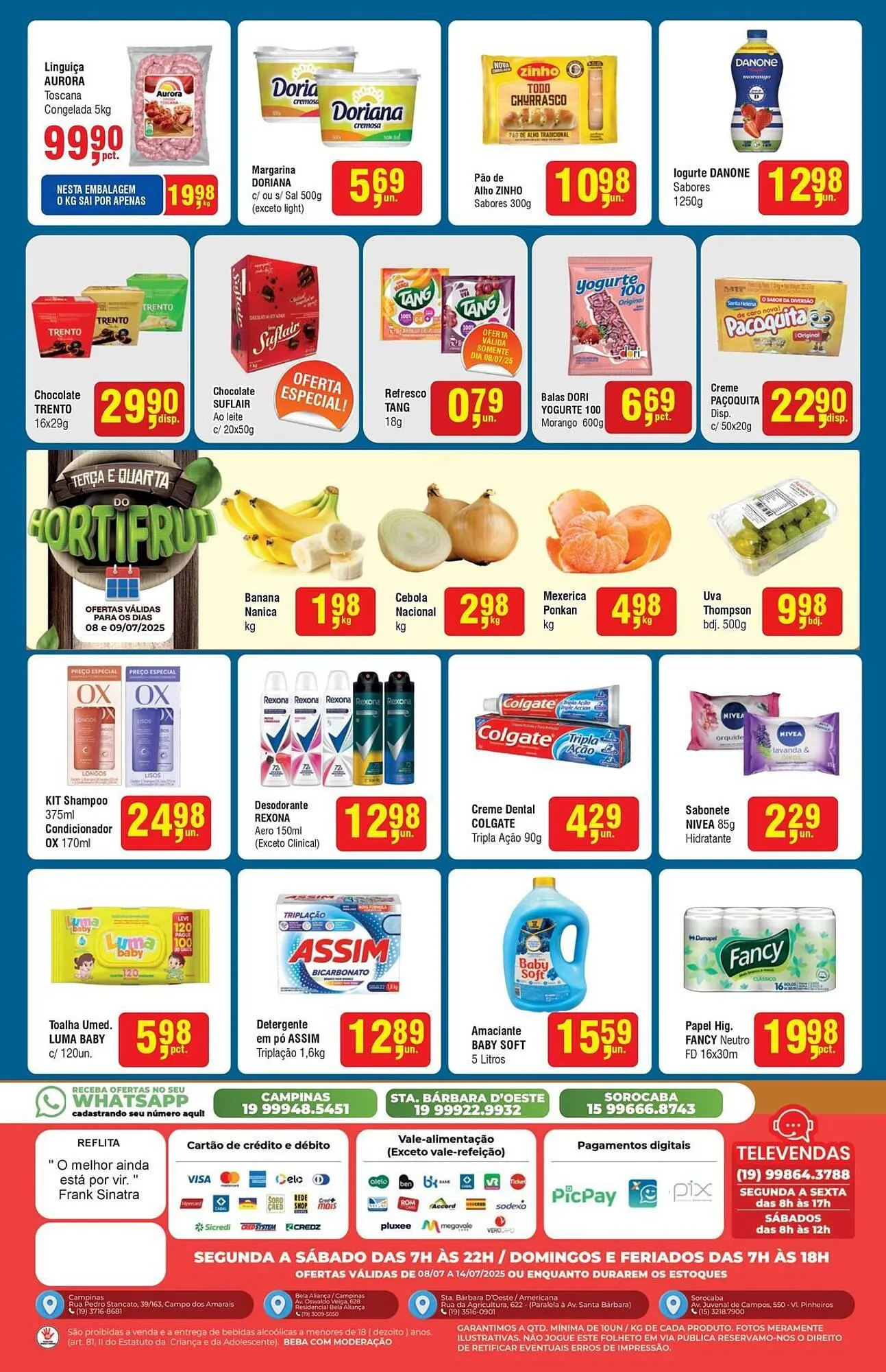 Encarte de Catálogo Higa Atacado 8 de julho até 14 de julho 2025 - Pagina 2