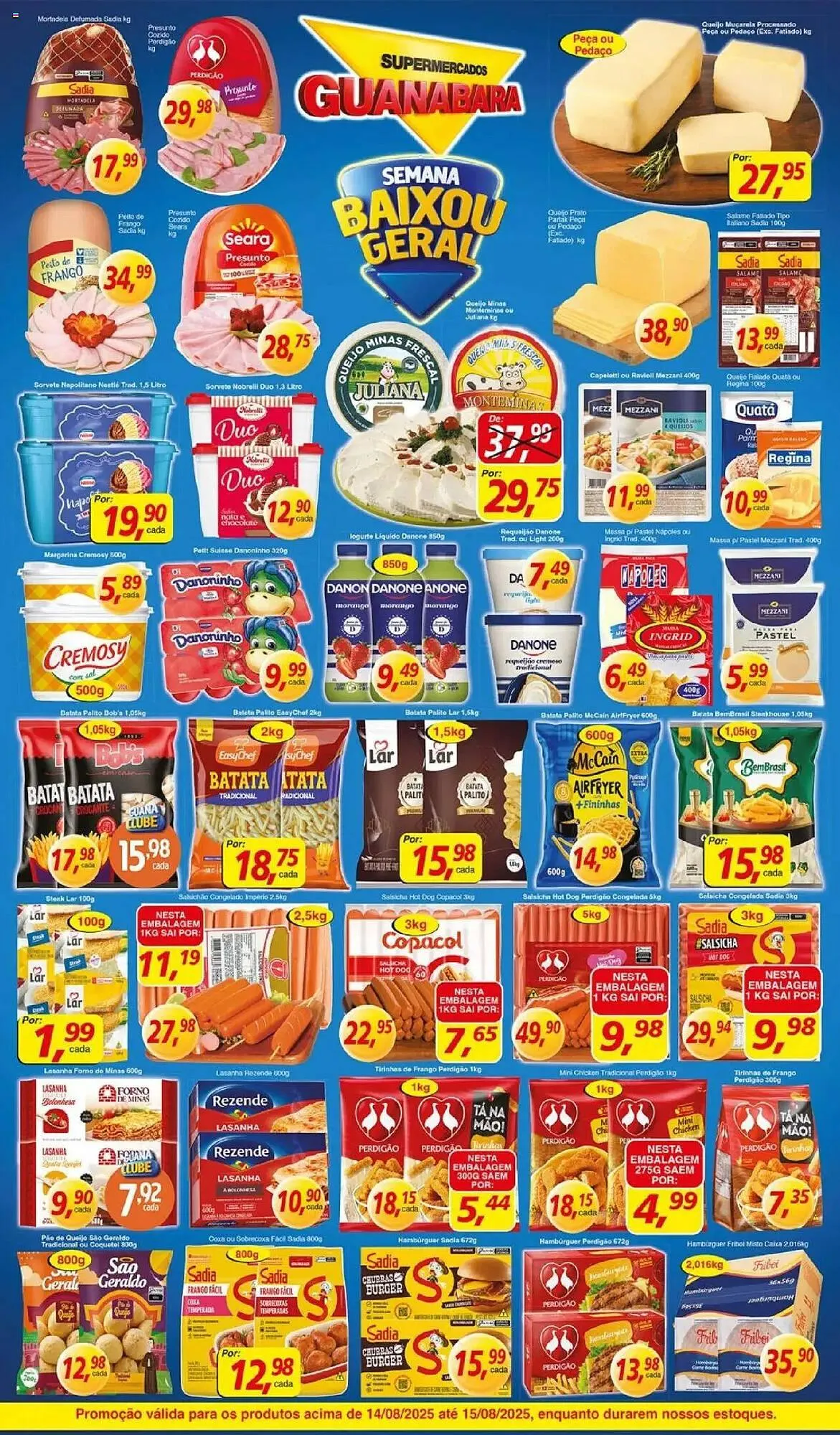 Encarte de Catálogo Supermercados Guanabara 14 de agosto até 15 de agosto 2025 - Pagina 7