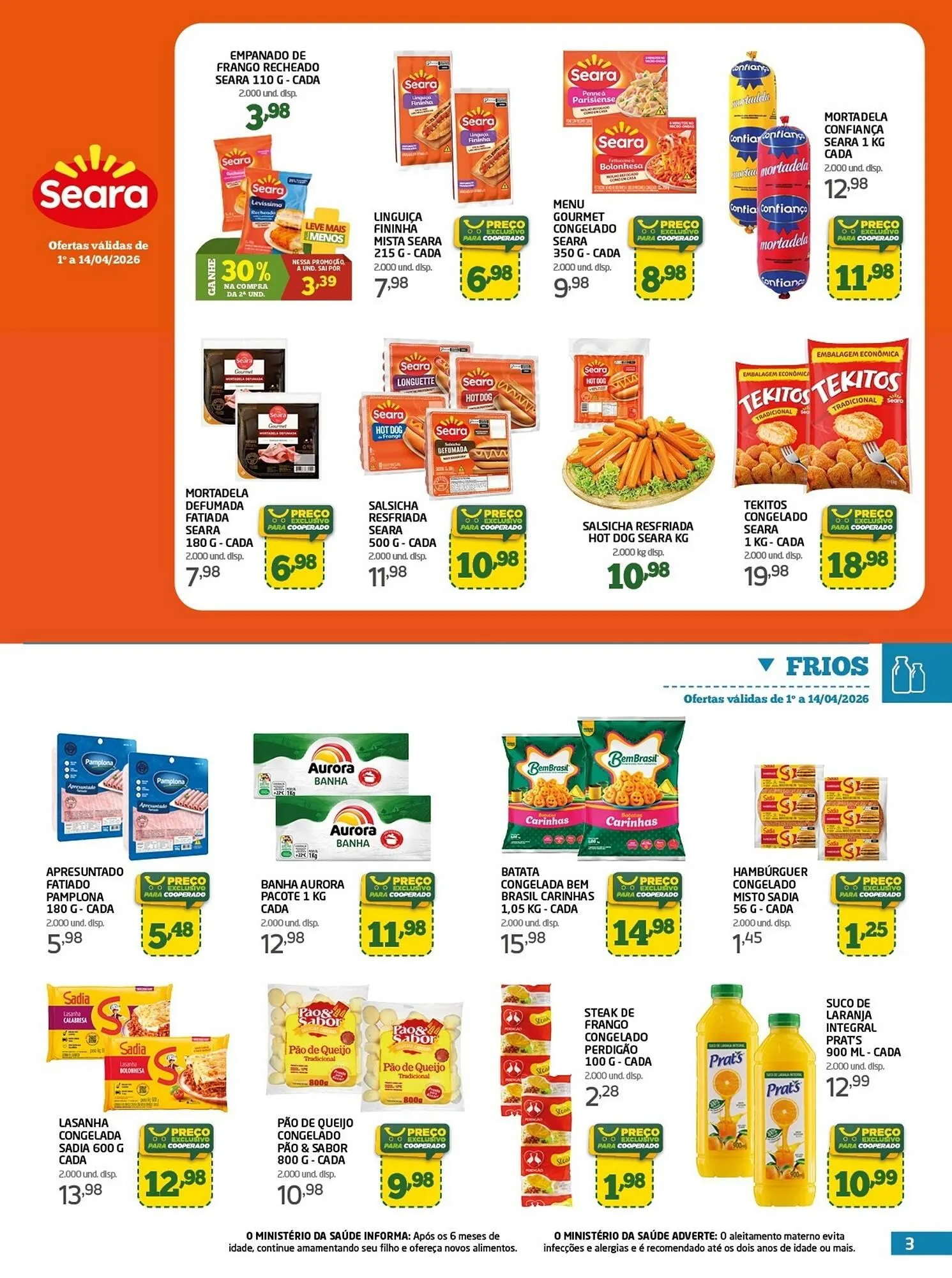 Encarte de Tabloide Cooper 1 de abril até 14 de abril 2026 - Pagina 3