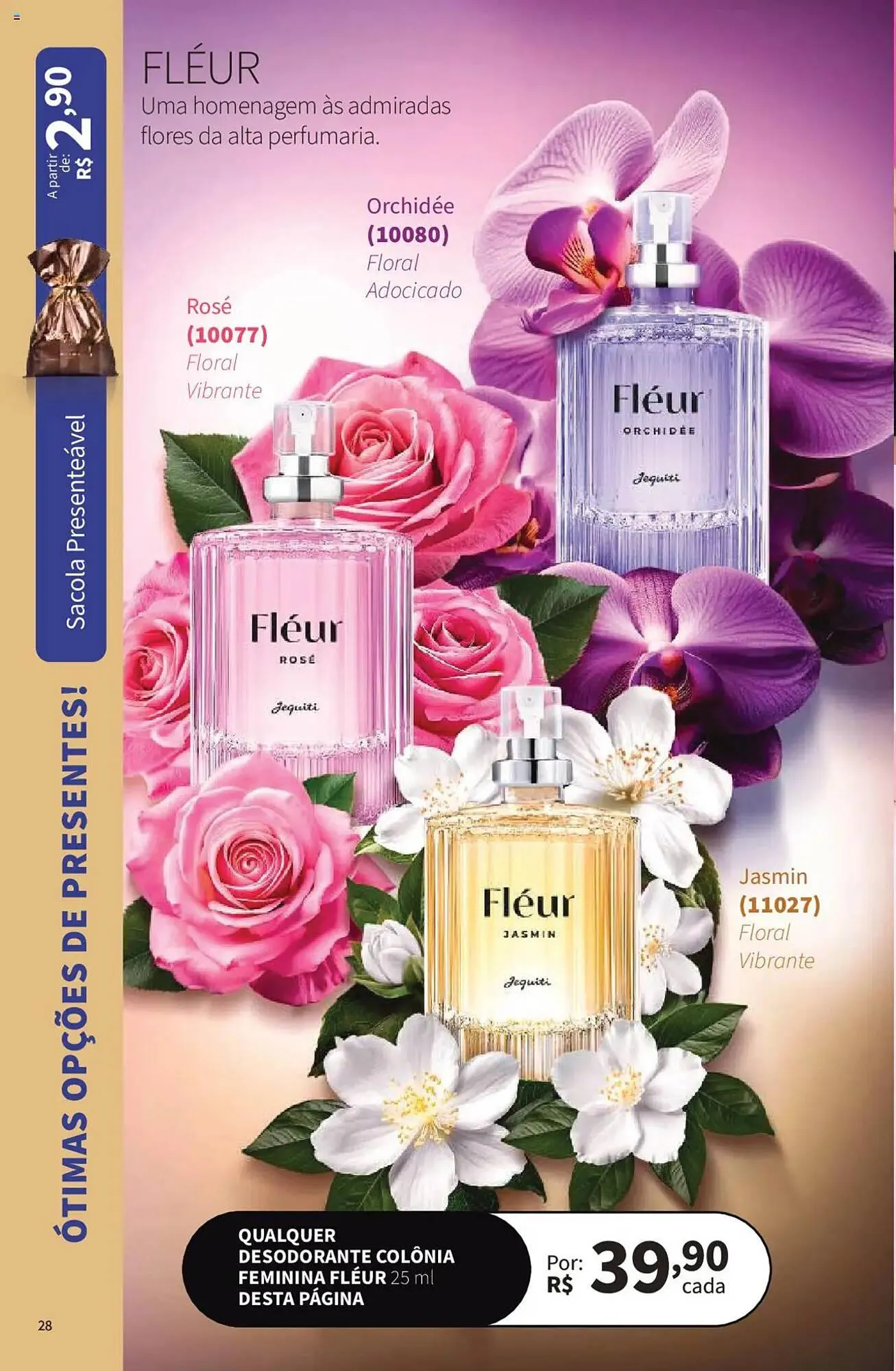 Encarte de Catálogo Jequiti 19 de junho até 17 de julho 2025 - Pagina 28