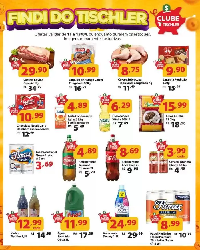 Encarte de Encarte Supermercados Tischler 11 de abril até 30 de abril 2025 - Pagina 7