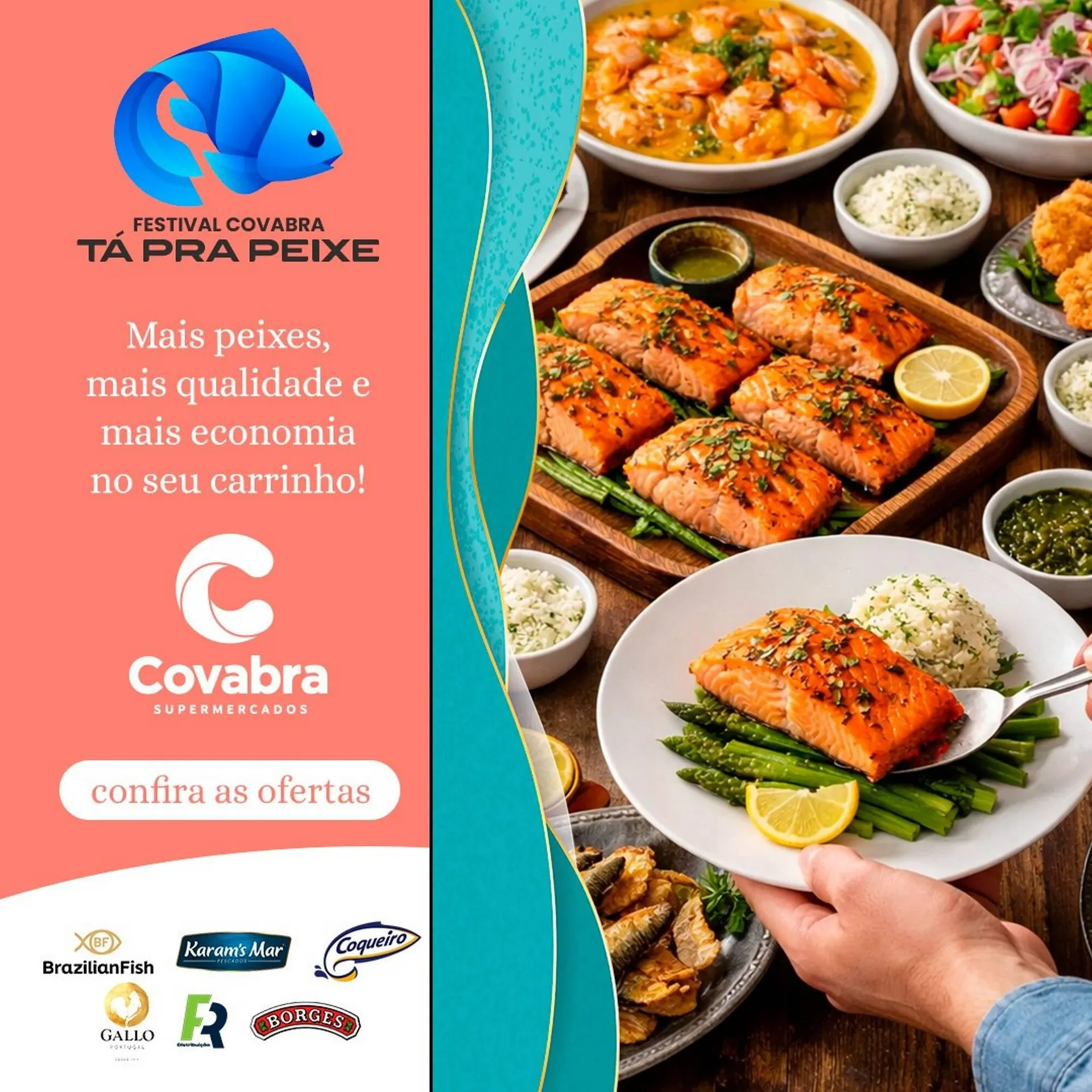 Encarte de Catálogo Covabra Supermercados 18 de fevereiro até 16 de março 2026 - Pagina 1