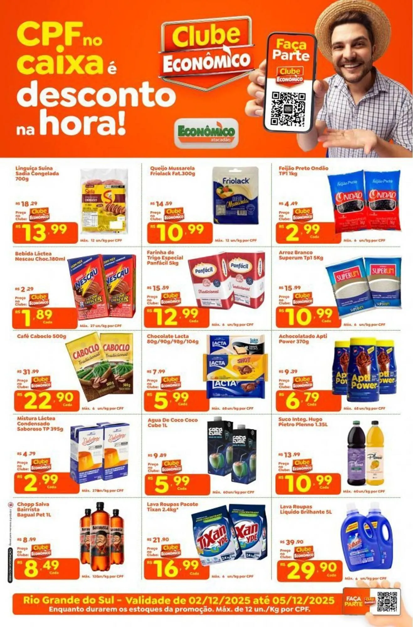 Encarte de Catálogo Econômico Atacadão 2 de dezembro até 5 de dezembro 2025 - Pagina 1