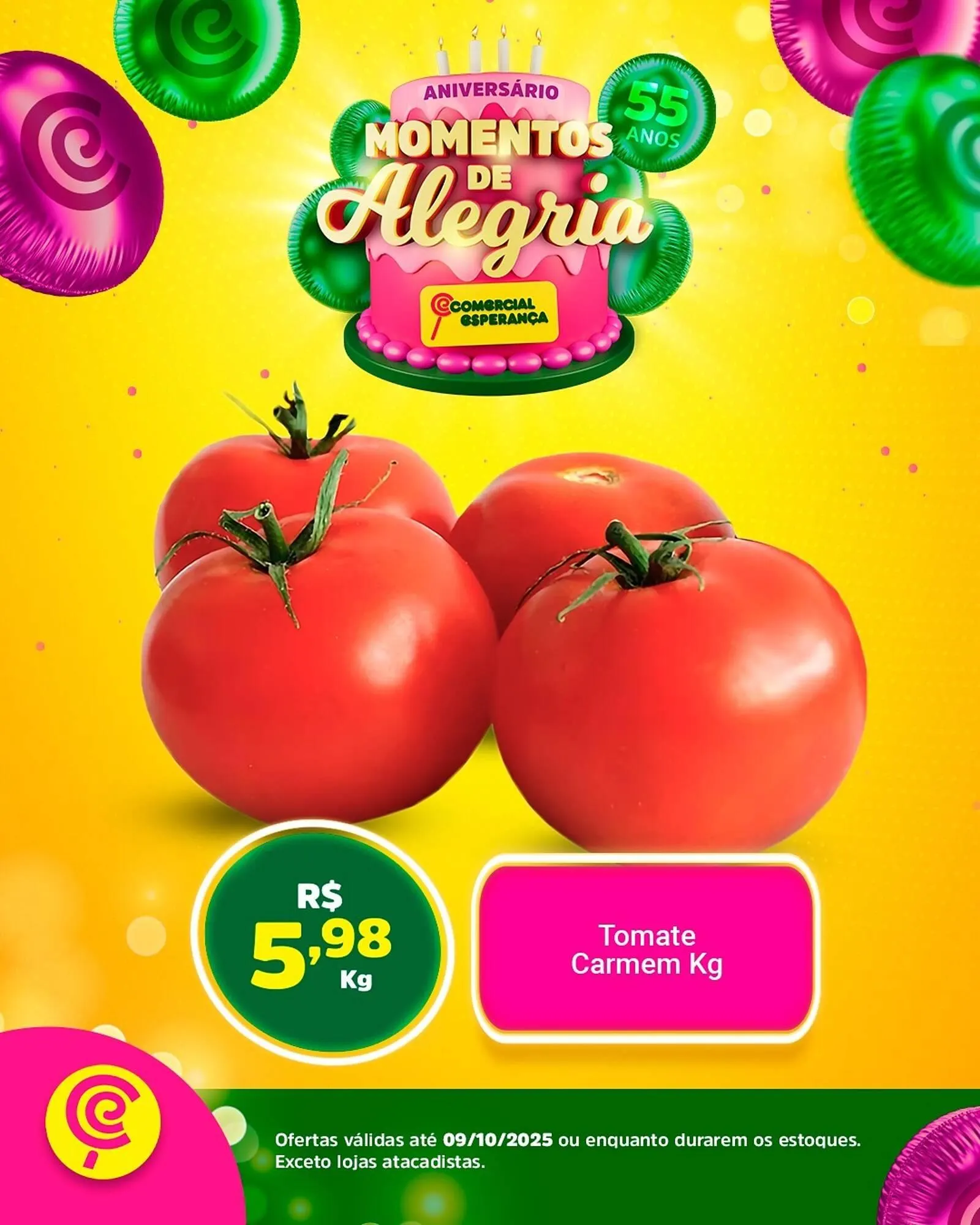 Encarte de Folheto Comercial Esperança 5 de outubro até 9 de outubro 2025 - Pagina 4