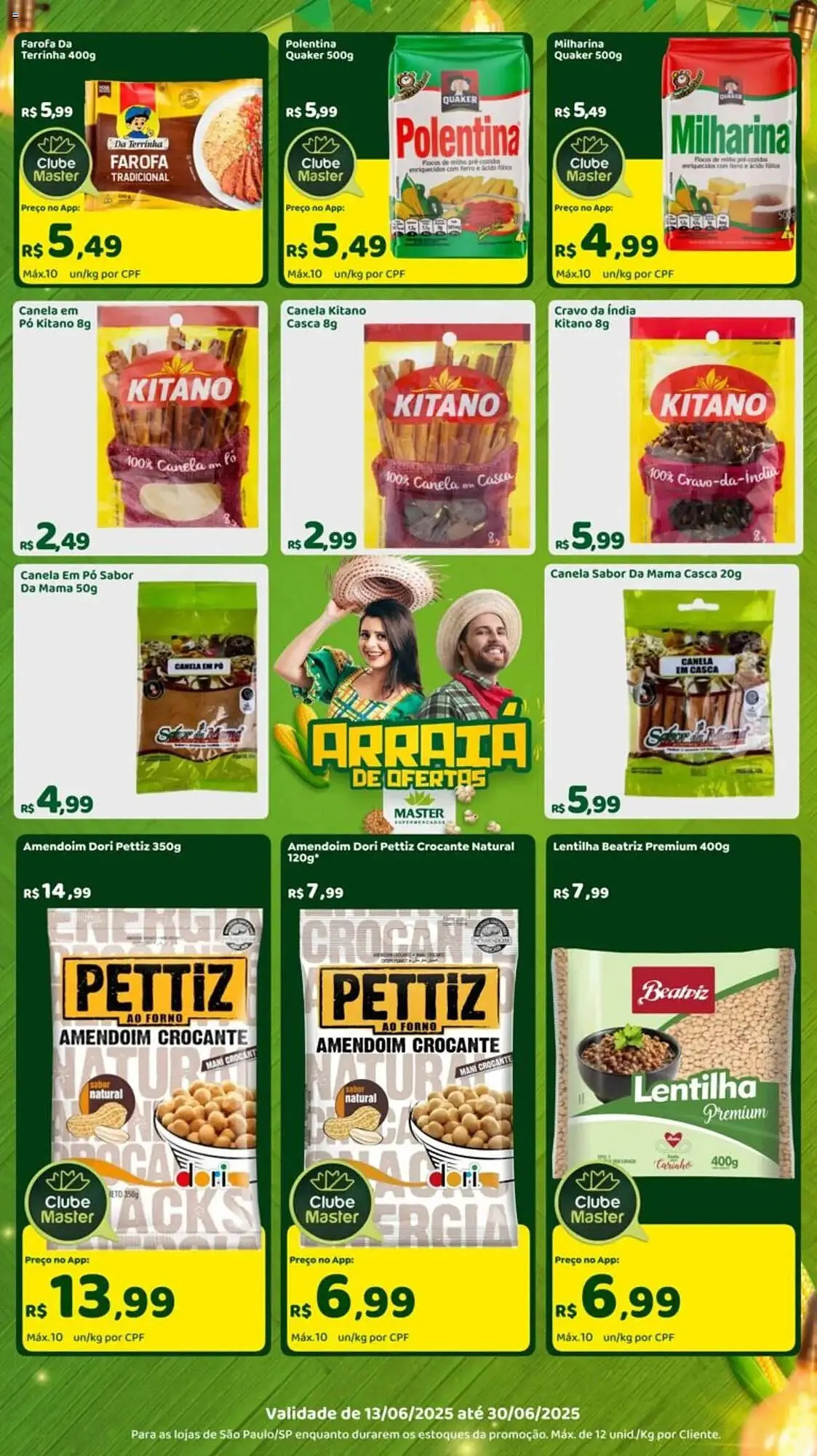 Encarte de Catálogo Master Supermercados 13 de junho até 30 de junho 2025 - Pagina 3