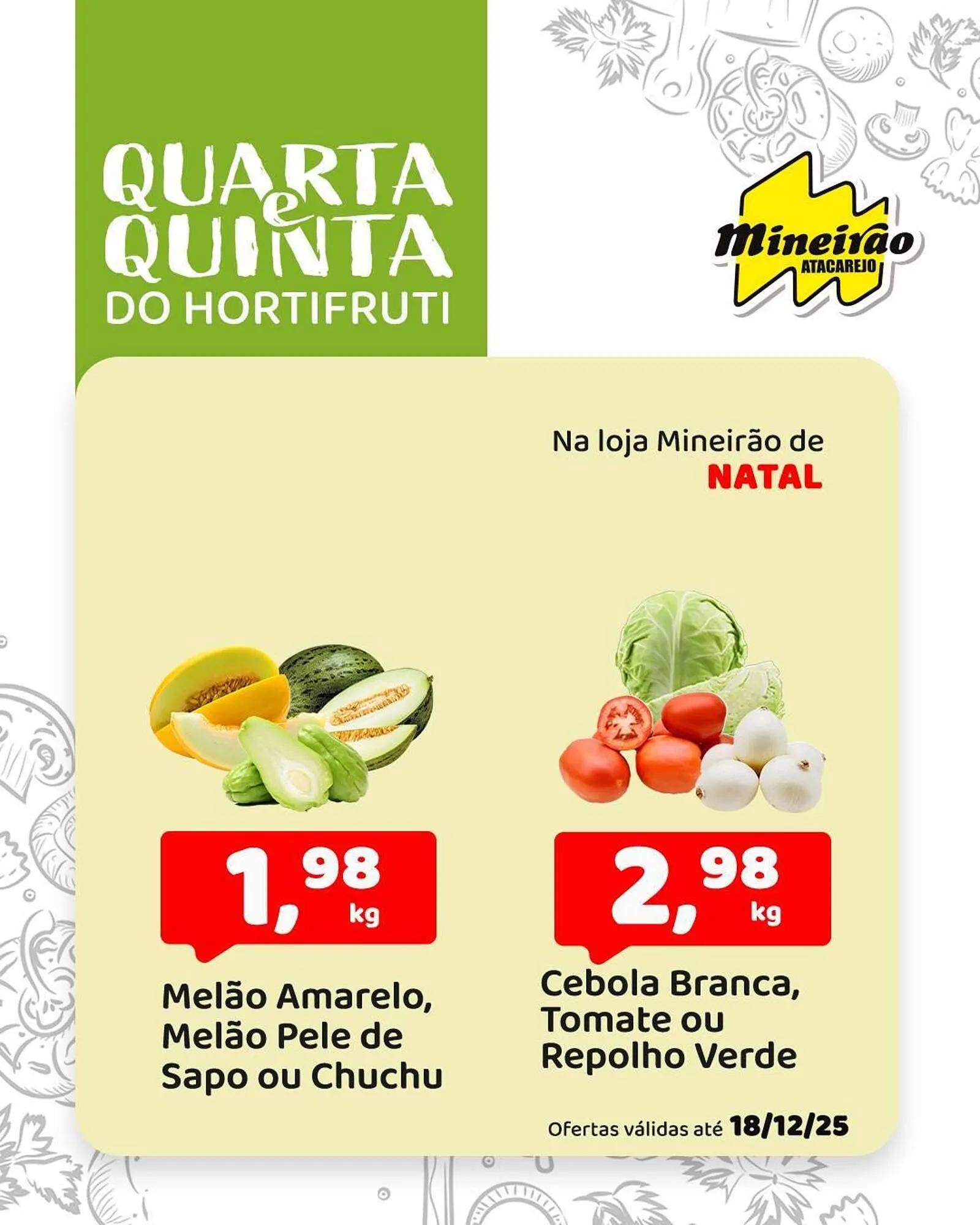 Encarte de Folheto Mineirão Atacarejo 18 de dezembro até 18 de dezembro 2025 - Pagina 2