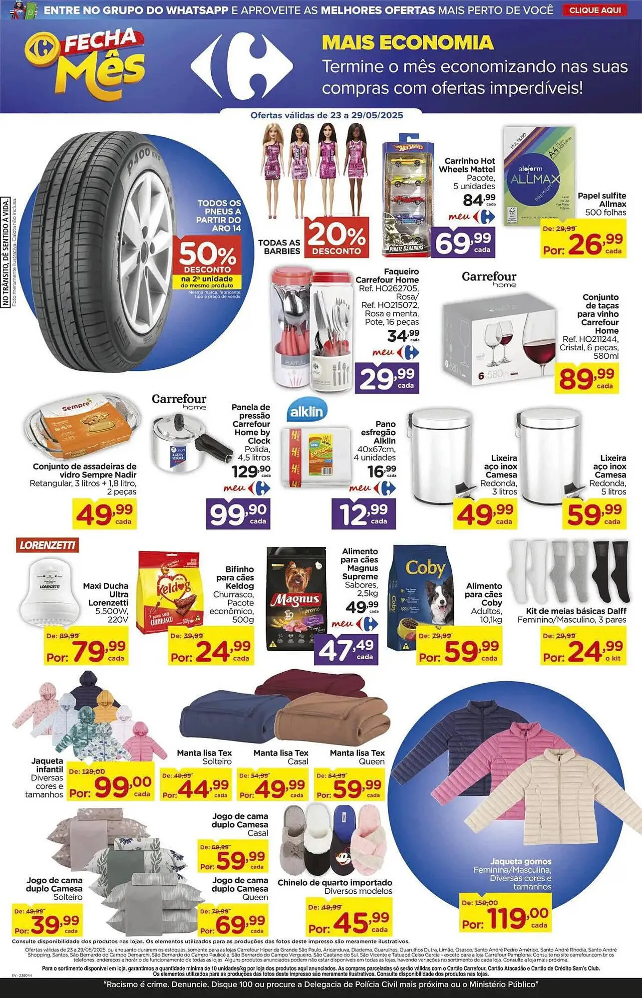 Encarte de Catálogo Carrefour 23 de maio até 29 de maio 2025 - Pagina 48