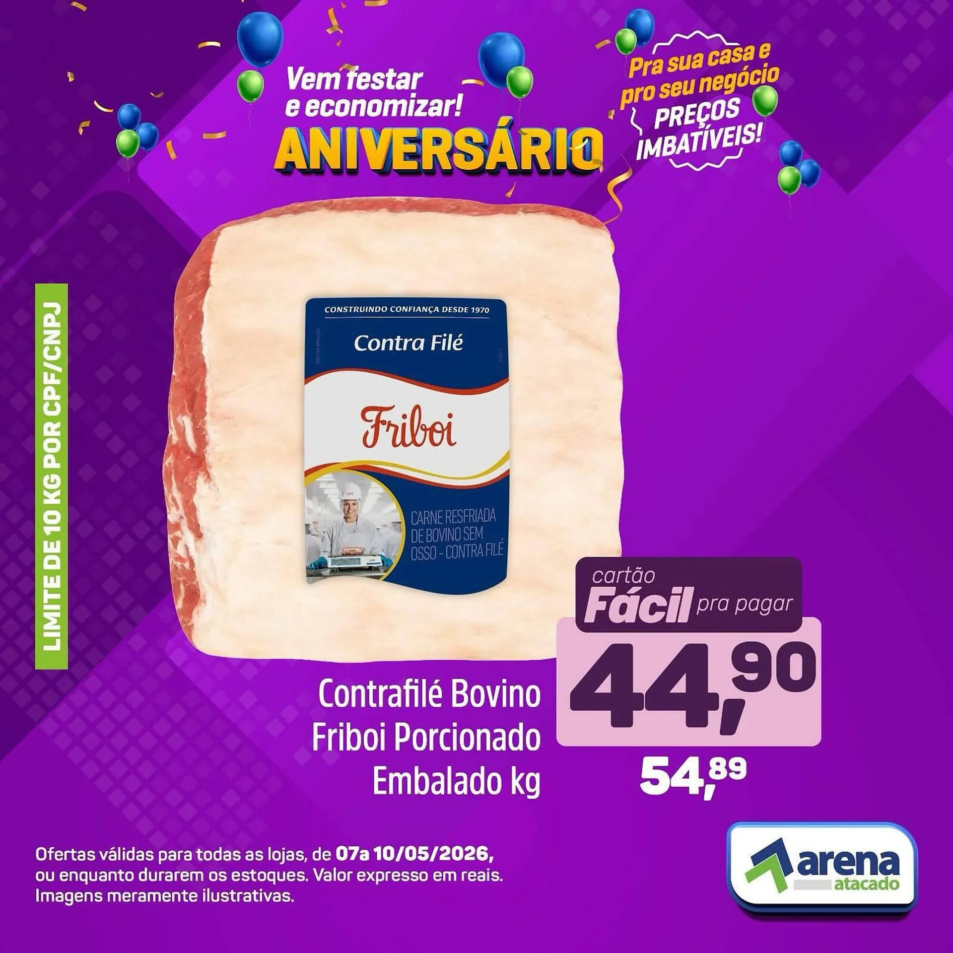 Encarte de Folheto Arena Atacado 7 de maio até 10 de maio 2026 - Pagina 3