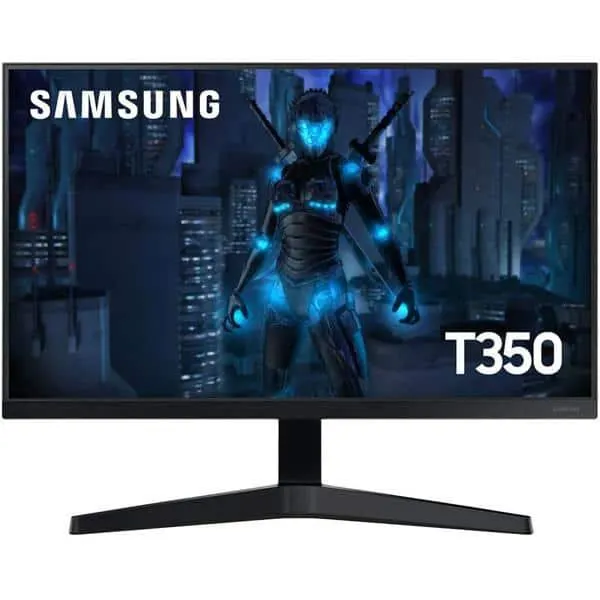 Monitor Gamer LED, Tela de 24", Tempo de resposta 5ms, Taxa de atualização de 75Hz, Preto, T350, Samsung - CX 1 UN