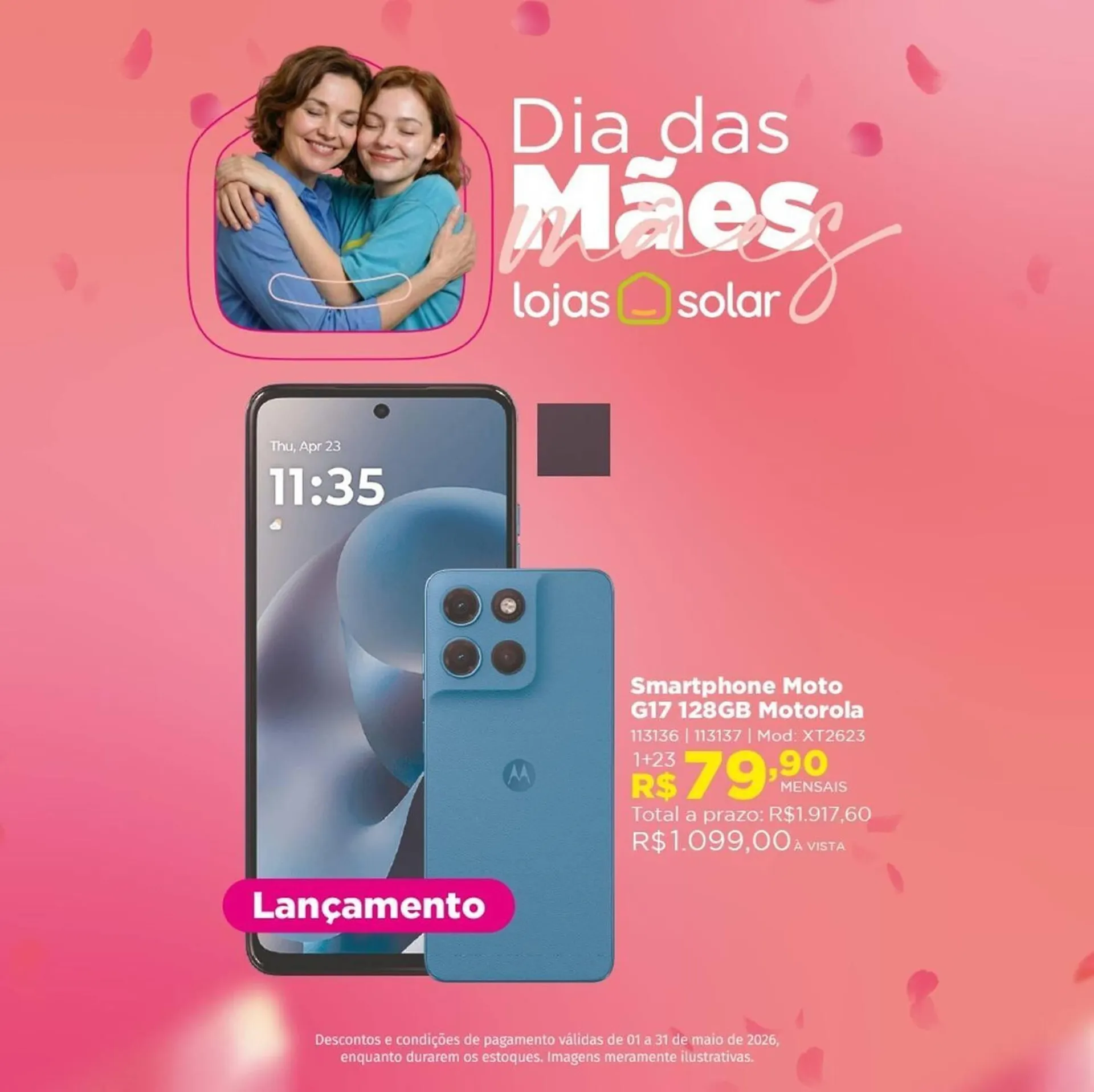 Encarte de Catálogo Lojas Solar 1 de maio até 31 de maio 2026 - Pagina 1