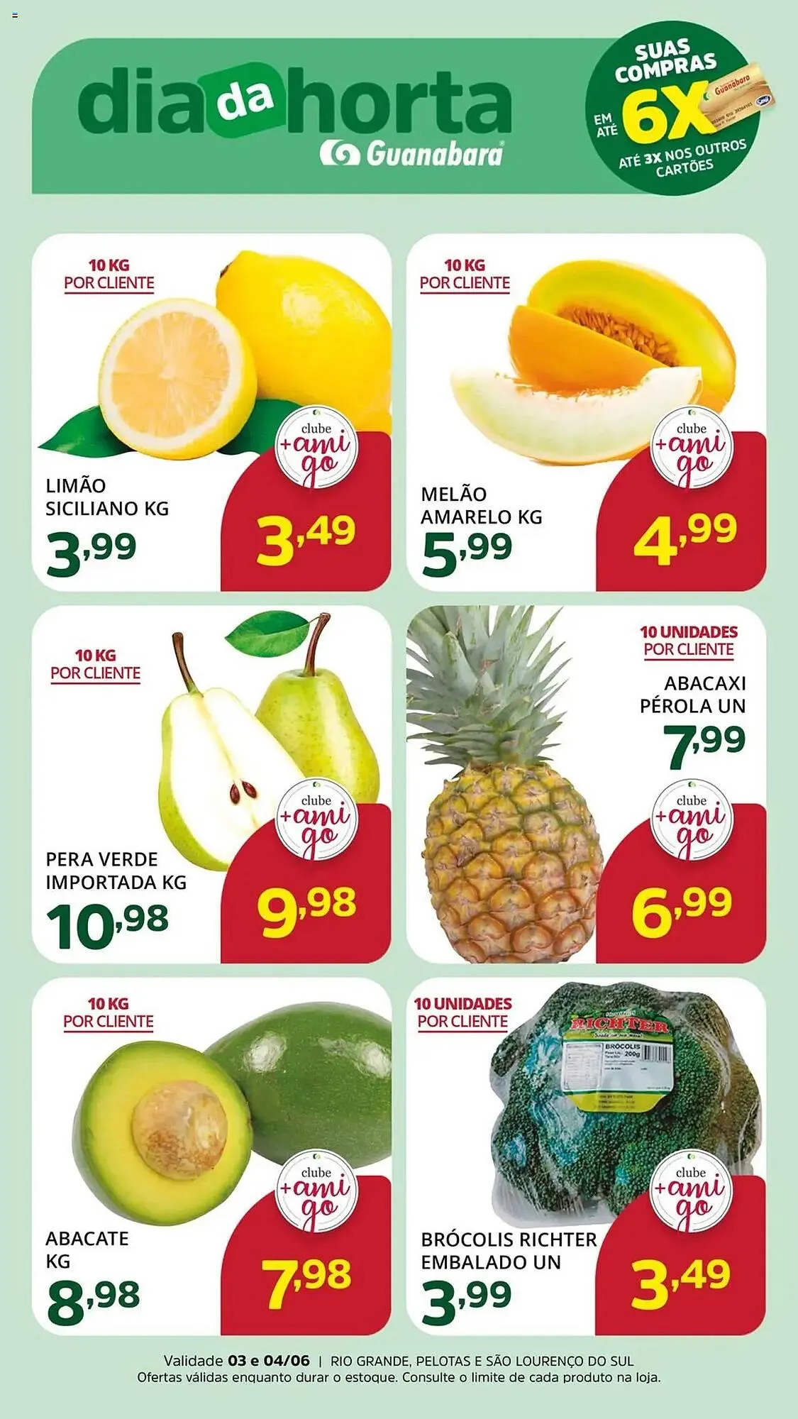 Encarte de Catálogo Supermercados Guanabara 3 de junho até 4 de junho 2025 - Pagina 1