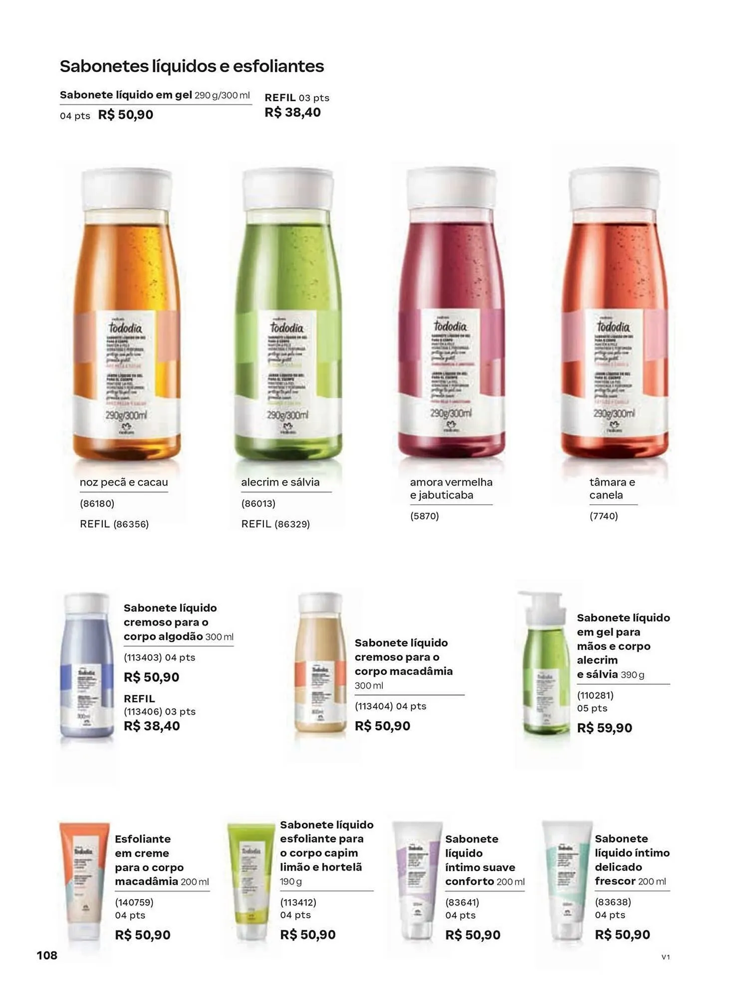 Encarte de Catálogo Natura 1 de janeiro até 31 de janeiro 2026 - Pagina 108