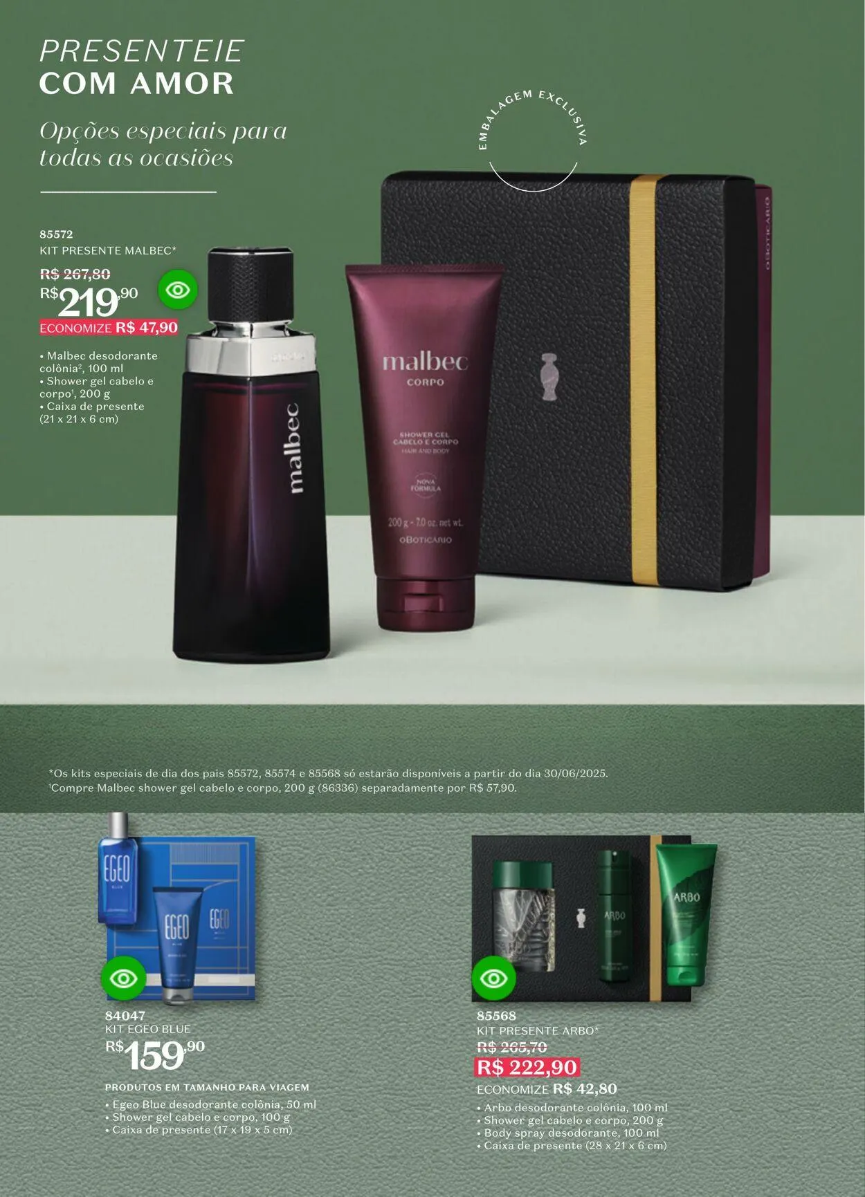 Encarte de O Boticario 13 de junho até 30 de junho 2025 - Pagina 189