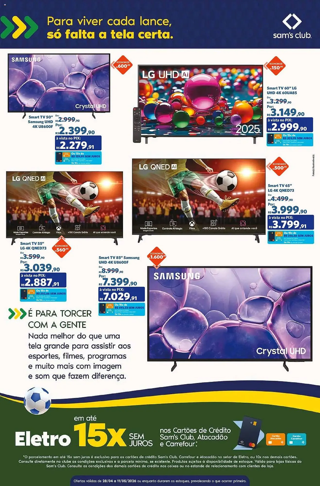 Encarte de Folheto Sam's Club 28 de abril até 11 de maio 2026 - Pagina 2