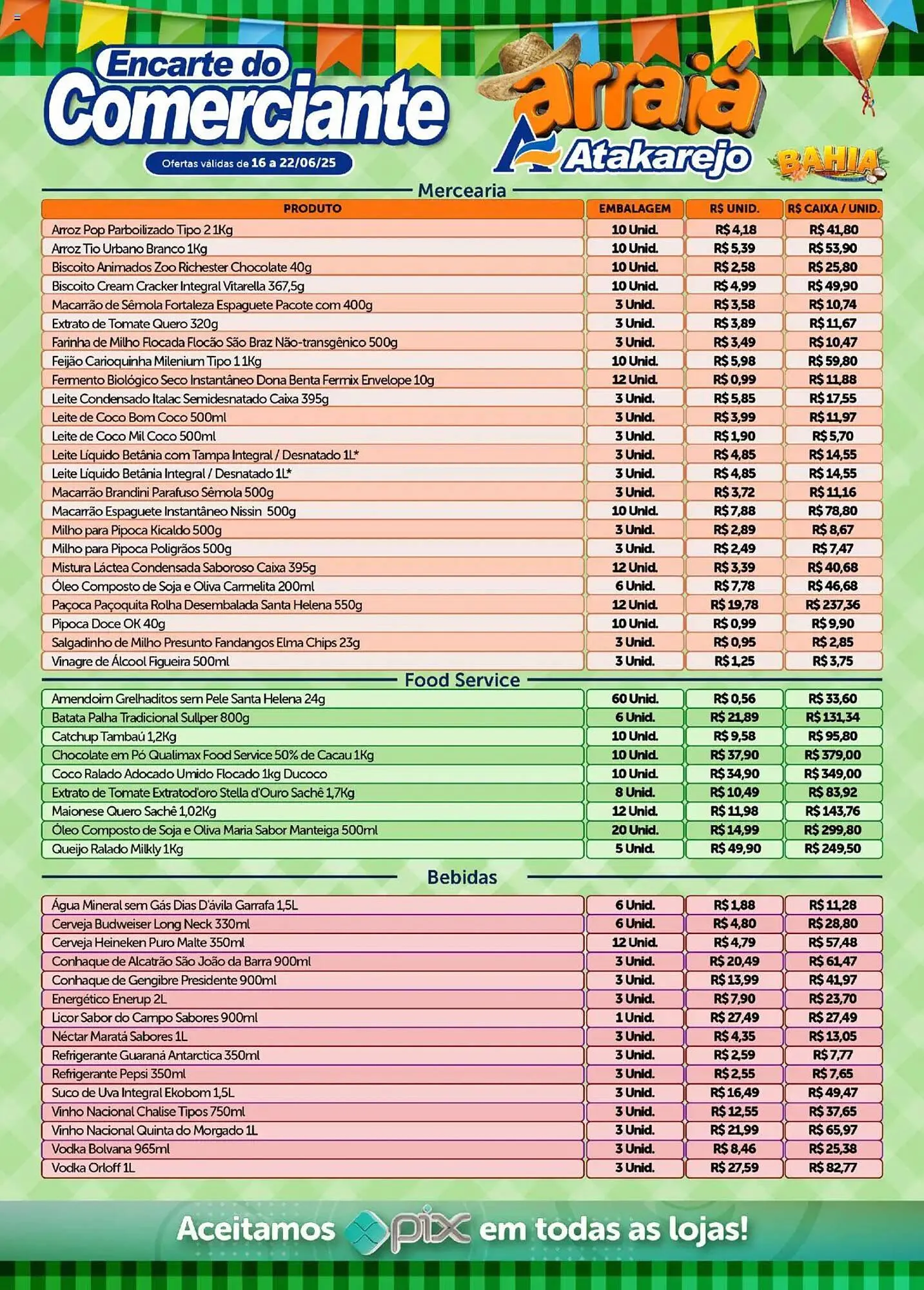 Encarte de Catálogo Atakarejo 16 de junho até 23 de junho 2025 - Pagina 1