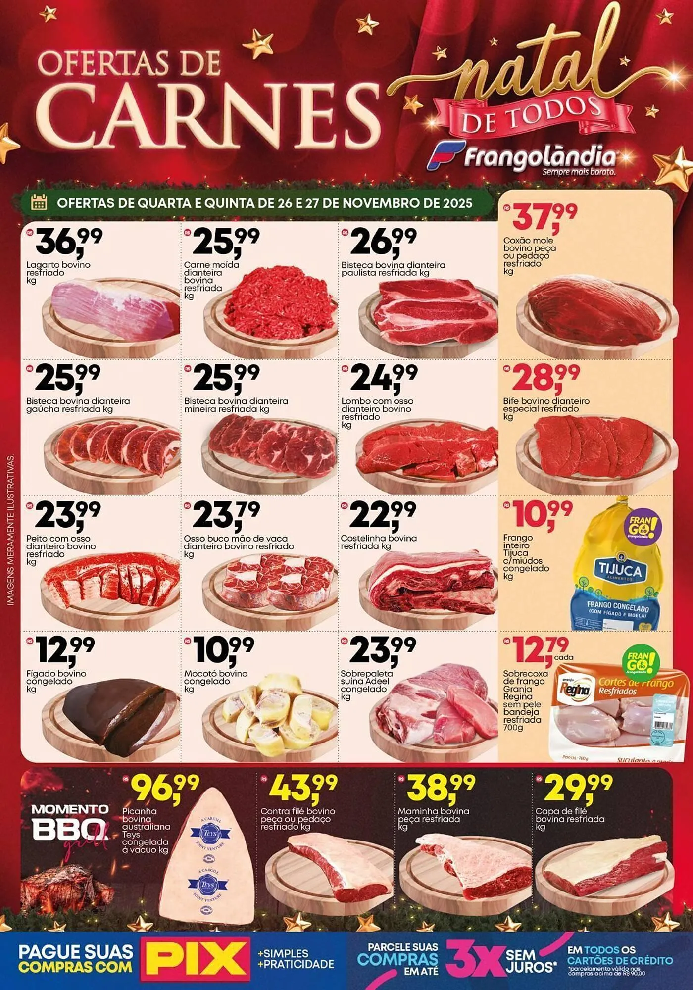 Encarte de Encarte Frangolândia 26 de novembro até 27 de novembro 2025 - Pagina 1