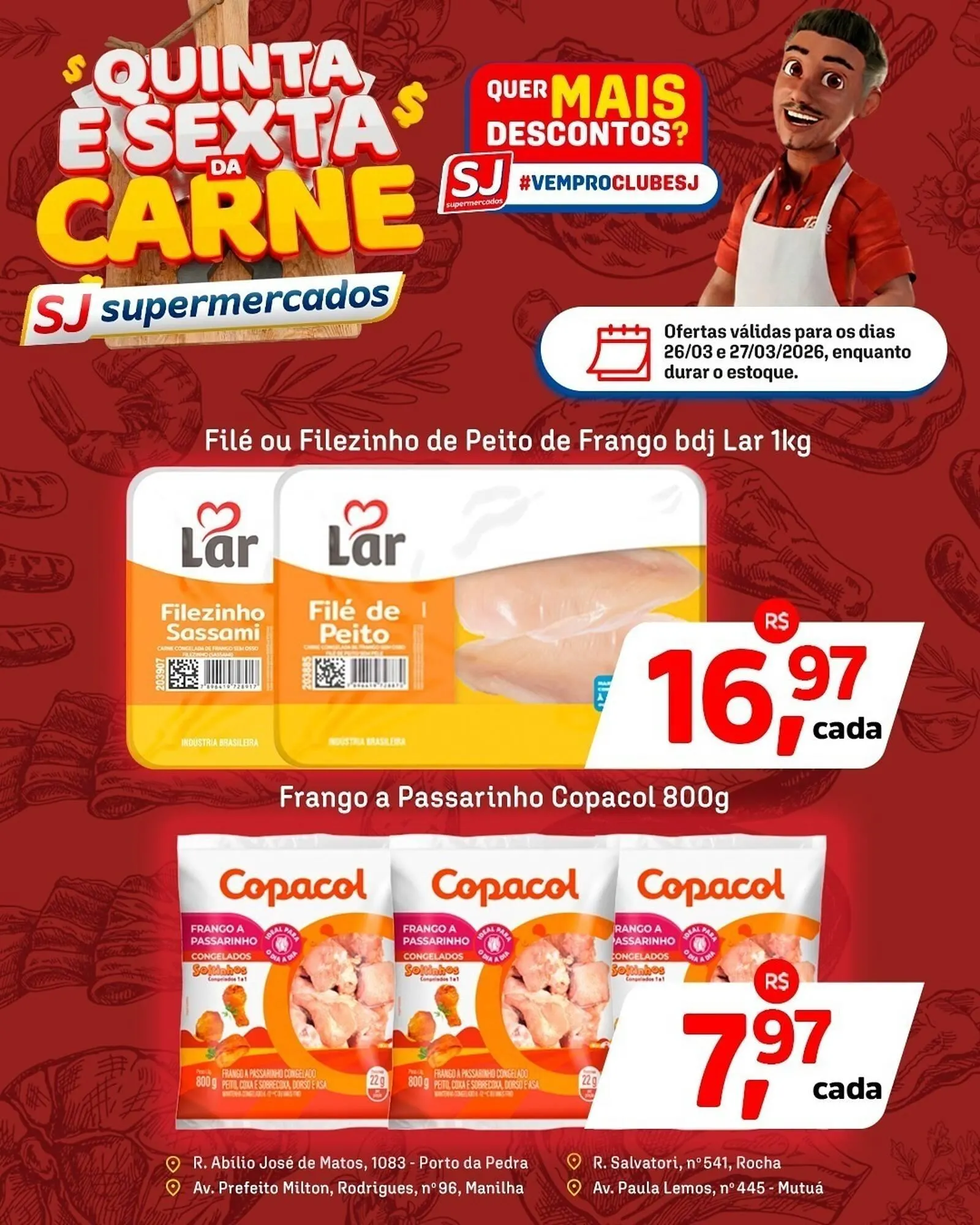 Encarte de Encarte Sj Supermercados 26 de março até 27 de março 2026 - Pagina 5