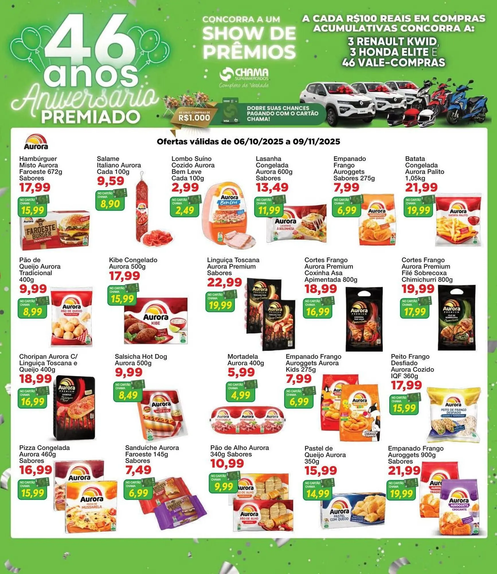 Encarte de Catálogo Chama Supermercados 6 de outubro até 9 de novembro 2025 - Pagina 3