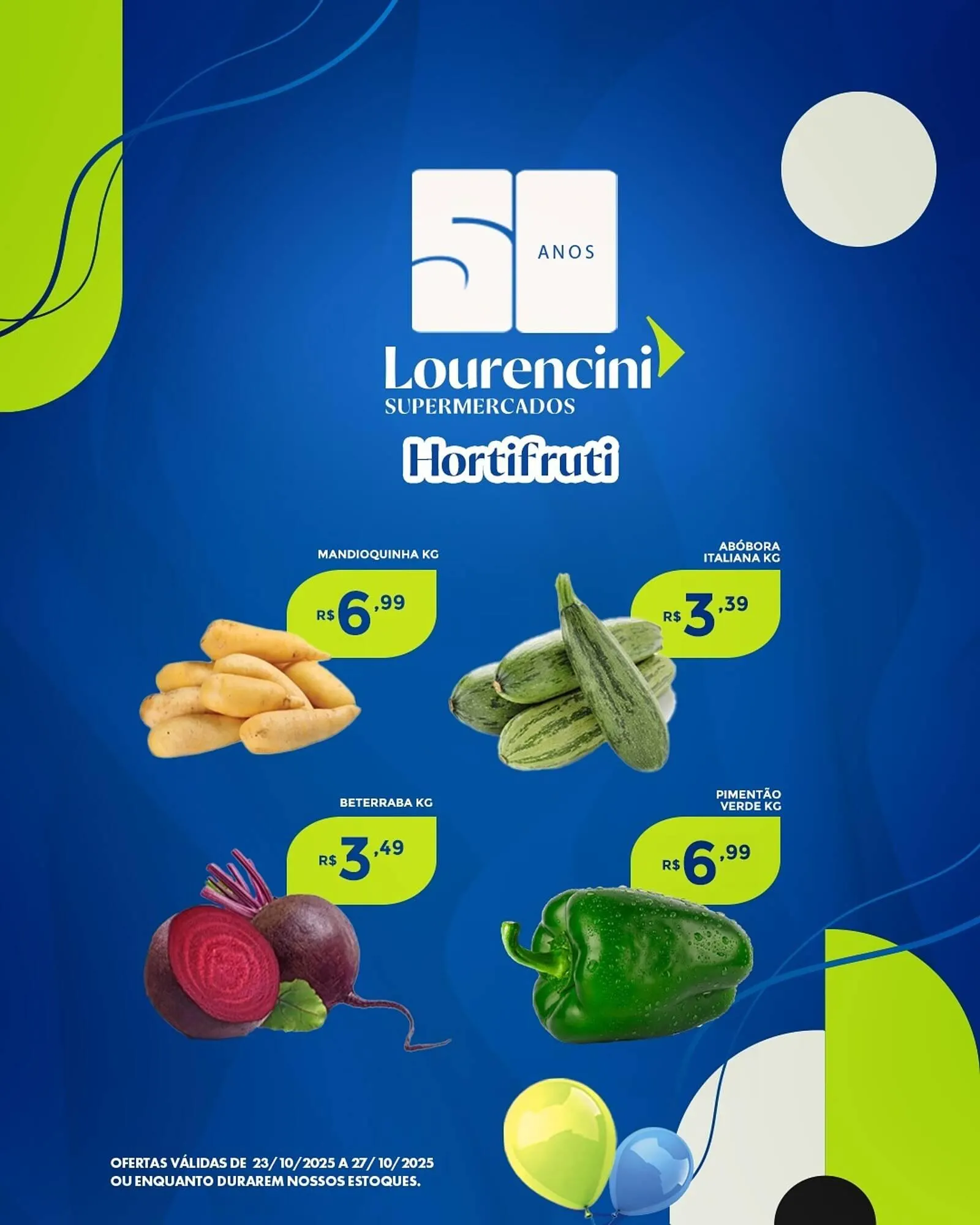 Encarte de Catálogo Lourencini Supermercados 24 de outubro até 27 de outubro 2025 - Pagina 3
