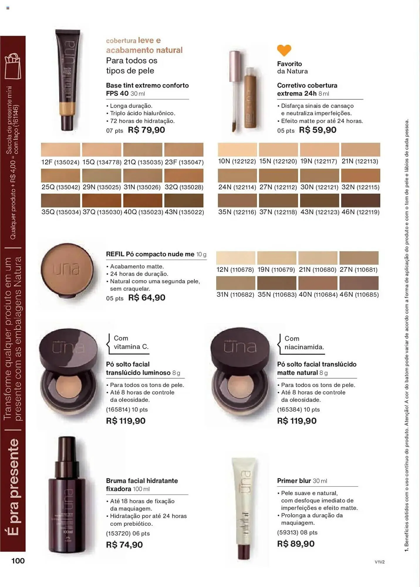 Encarte de Catálogo Natura 14 de outubro até 4 de novembro 2025 - Pagina 100