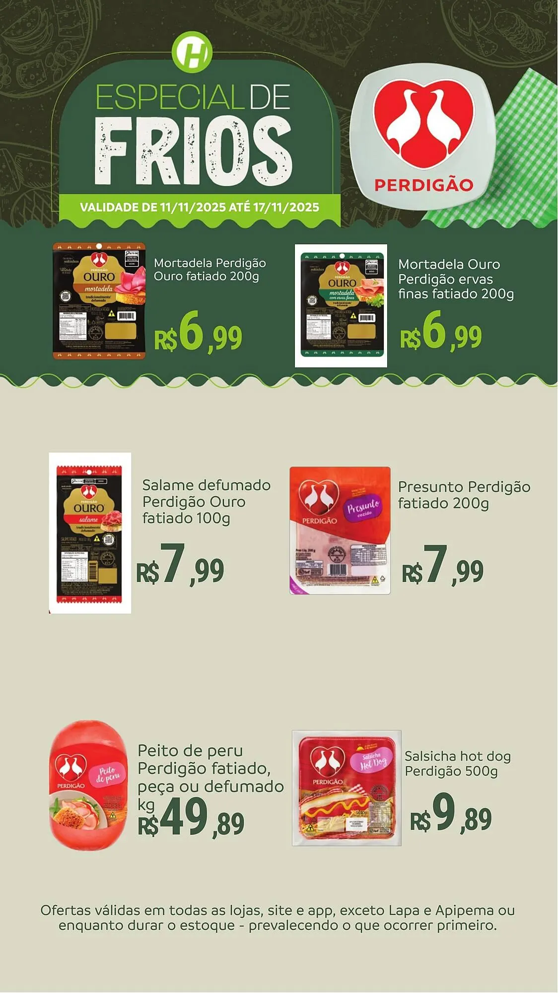 Encarte de Catálogo Hiperideal Supermercados 11 de novembro até 17 de novembro 2025 - Pagina 1