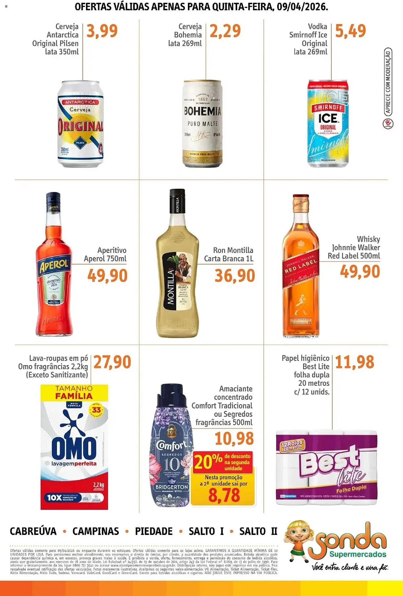 Encarte de Folheto Sonda 9 de abril até 9 de abril 2026 - Pagina 4