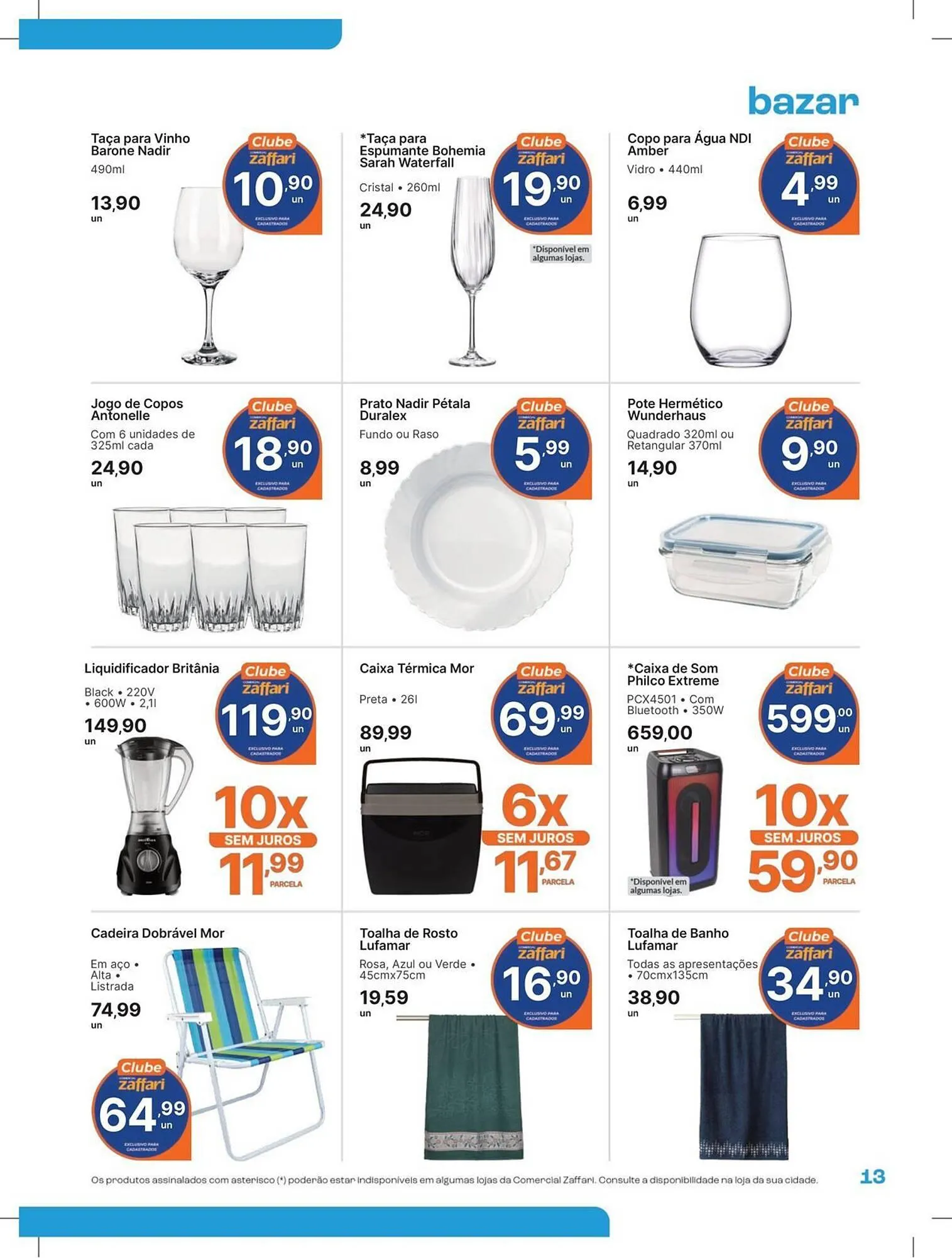 Encarte de Encarte Comercial Zaffari 30 de outubro até 9 de novembro 2025 - Pagina 13
