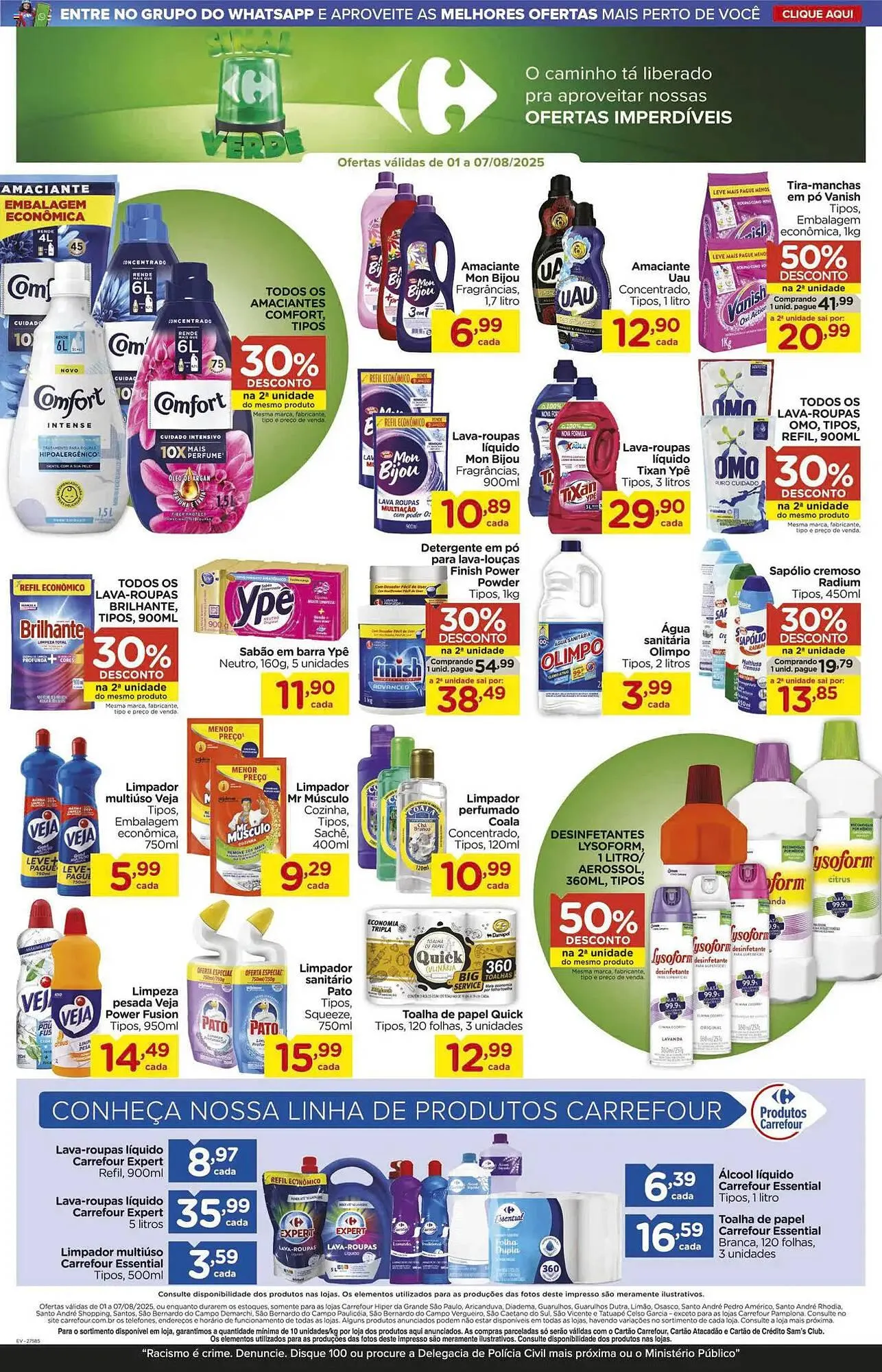 Encarte de Catálogo Carrefour 1 de agosto até 7 de agosto 2025 - Pagina 13