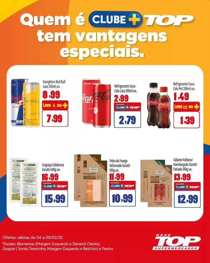 Encarte de Encarte Rede Top 4 de fevereiro até 9 de fevereiro 2025 - Pagina 7
