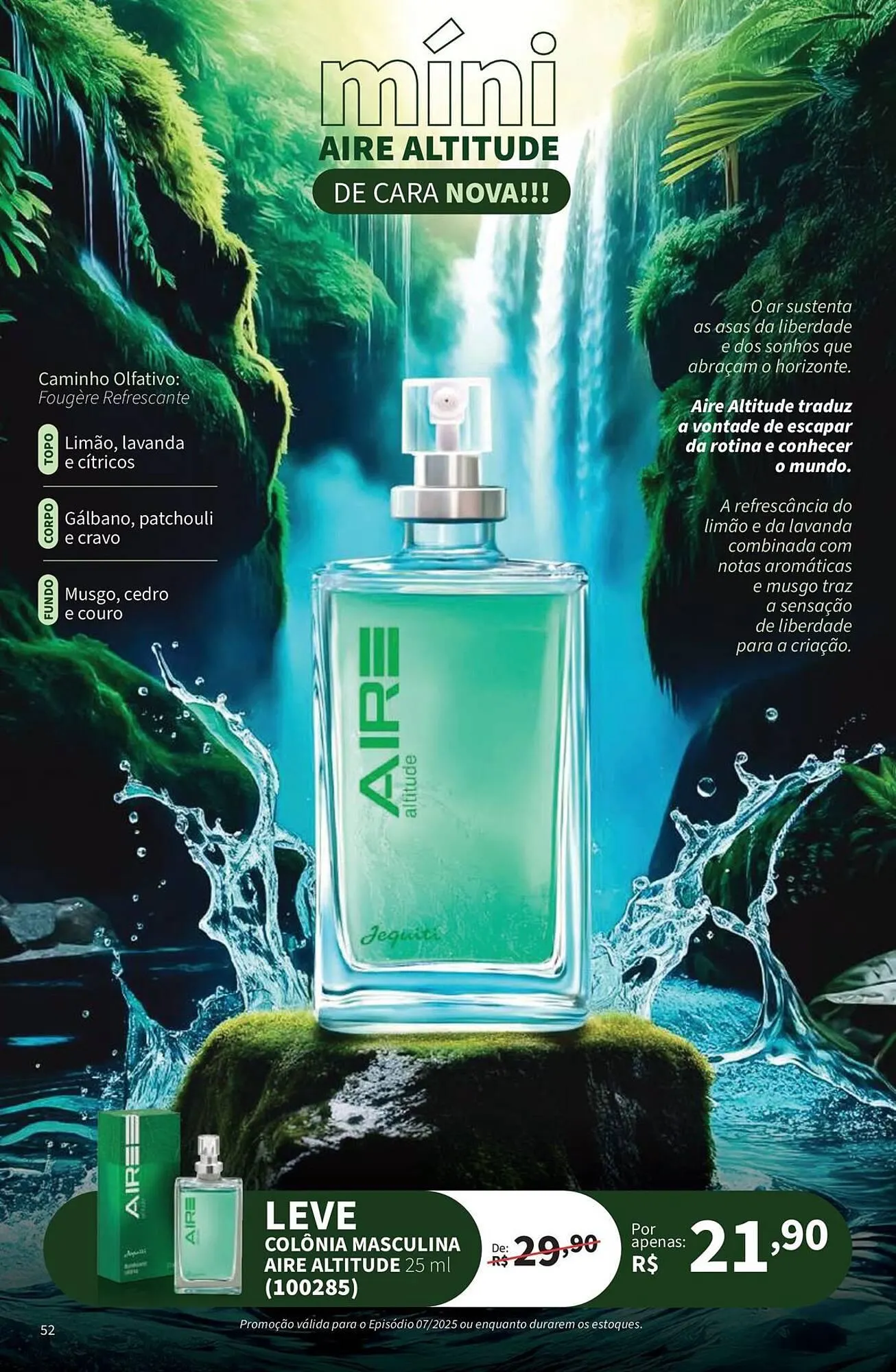 Encarte de Catálogo Jequiti 12 de maio até 31 de maio 2025 - Pagina 52