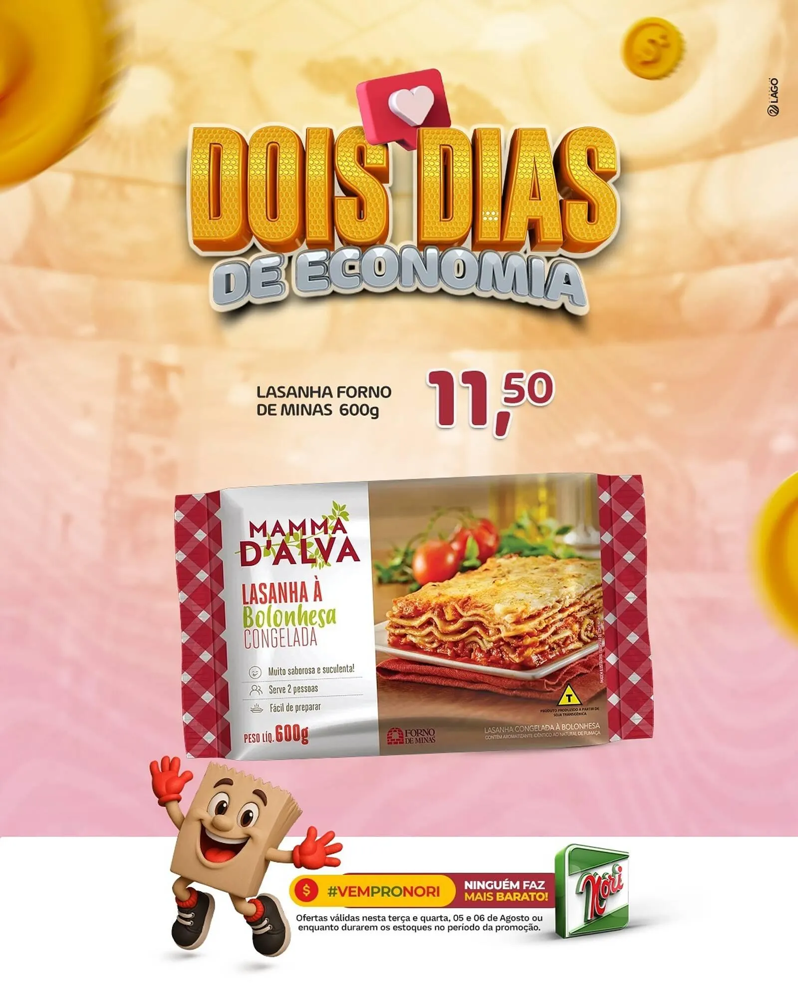 Encarte de Catálogo Supermercados Nori 5 de agosto até 6 de agosto 2025 - Pagina 5