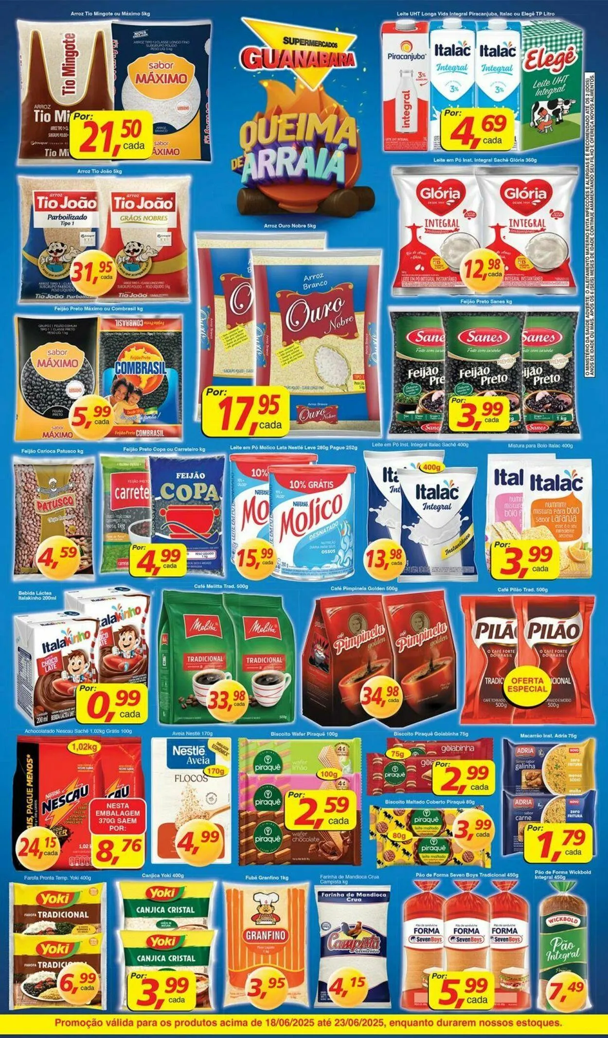Encarte de Supermercados Guanabara 18 de junho até 19 de junho 2025 - Pagina 2