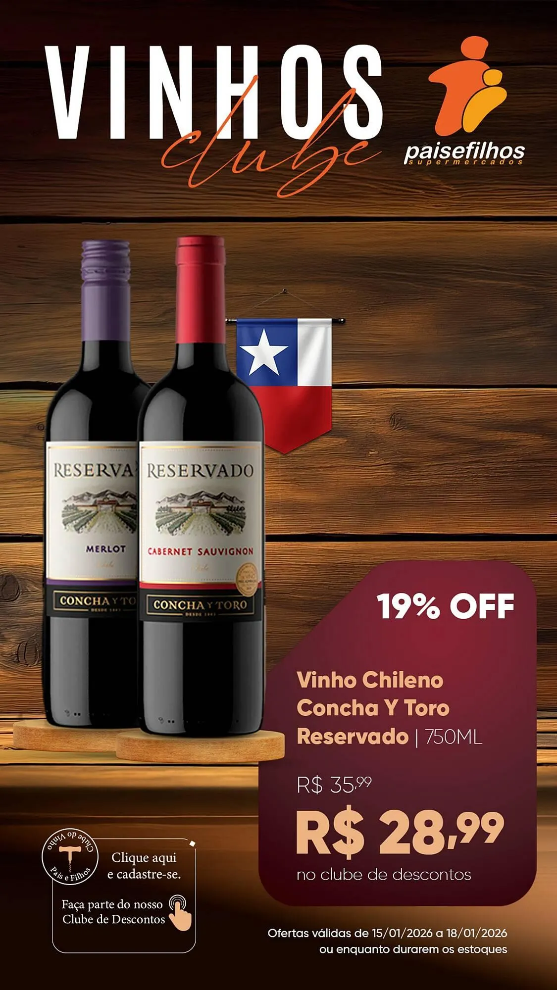 Encarte de Catálogo Pais e Filhos Supermercados 17 de janeiro até 18 de janeiro 2026 - Pagina 3