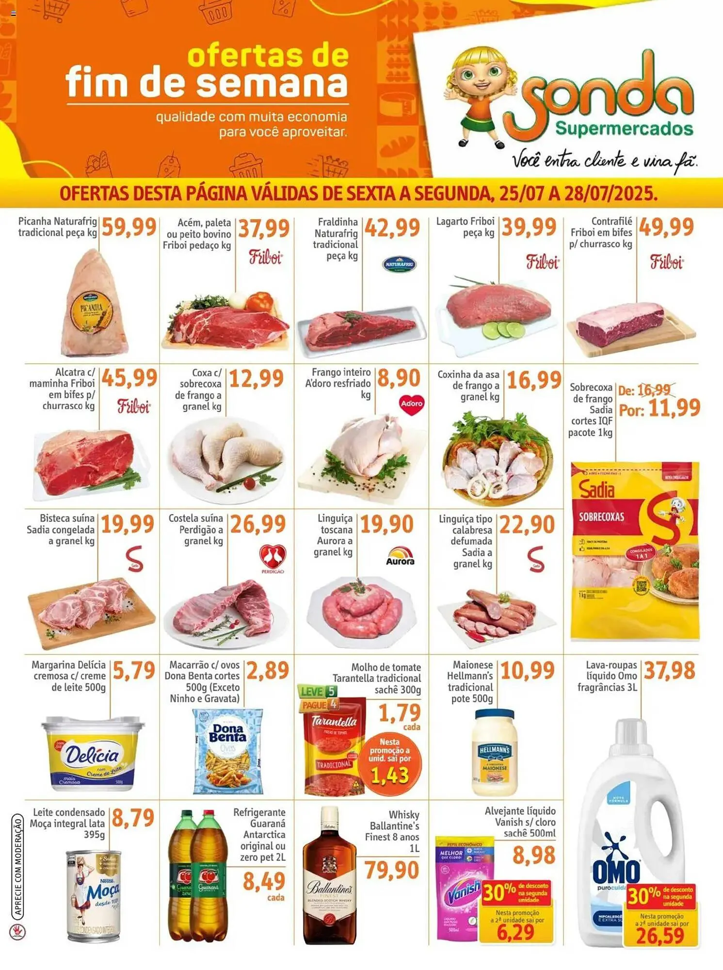 Encarte de Catálogo Sonda 25 de julho até 28 de julho 2025 - Pagina 1