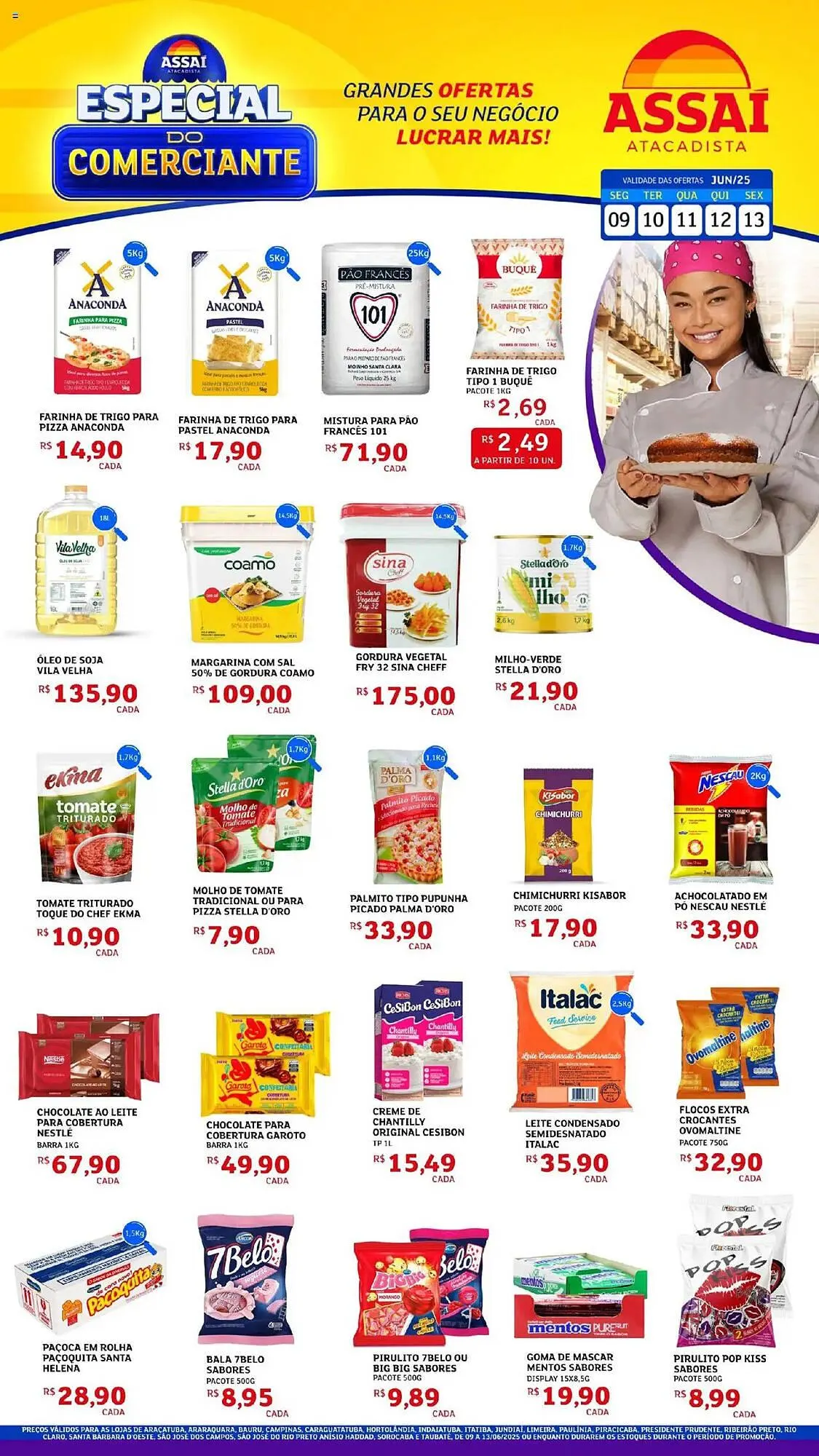 Encarte de Catálogo Assaí Atacadista 9 de junho até 13 de junho 2025 - Pagina 1